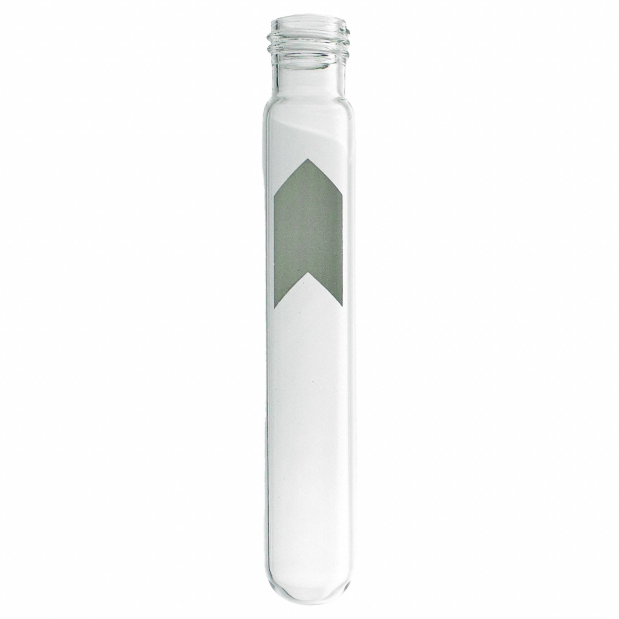 Culture Tube: Borosilicate Glass, 12 mL, 16 mm Body Dia, 100 mm Overall Ht, Culture Tube, Clear