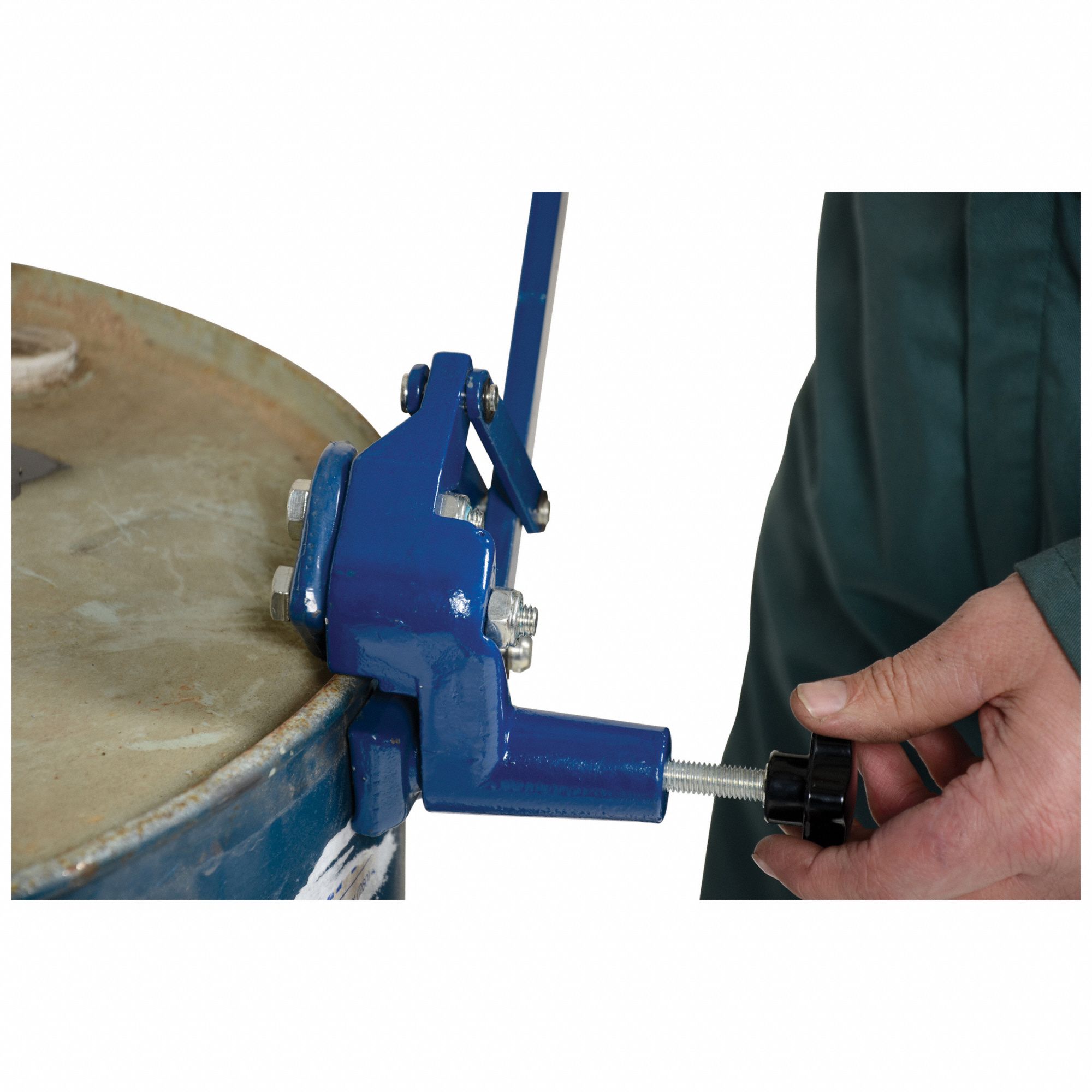 Grainger Approved Drum Deheader For Gal Gal Drum Capacity Steel