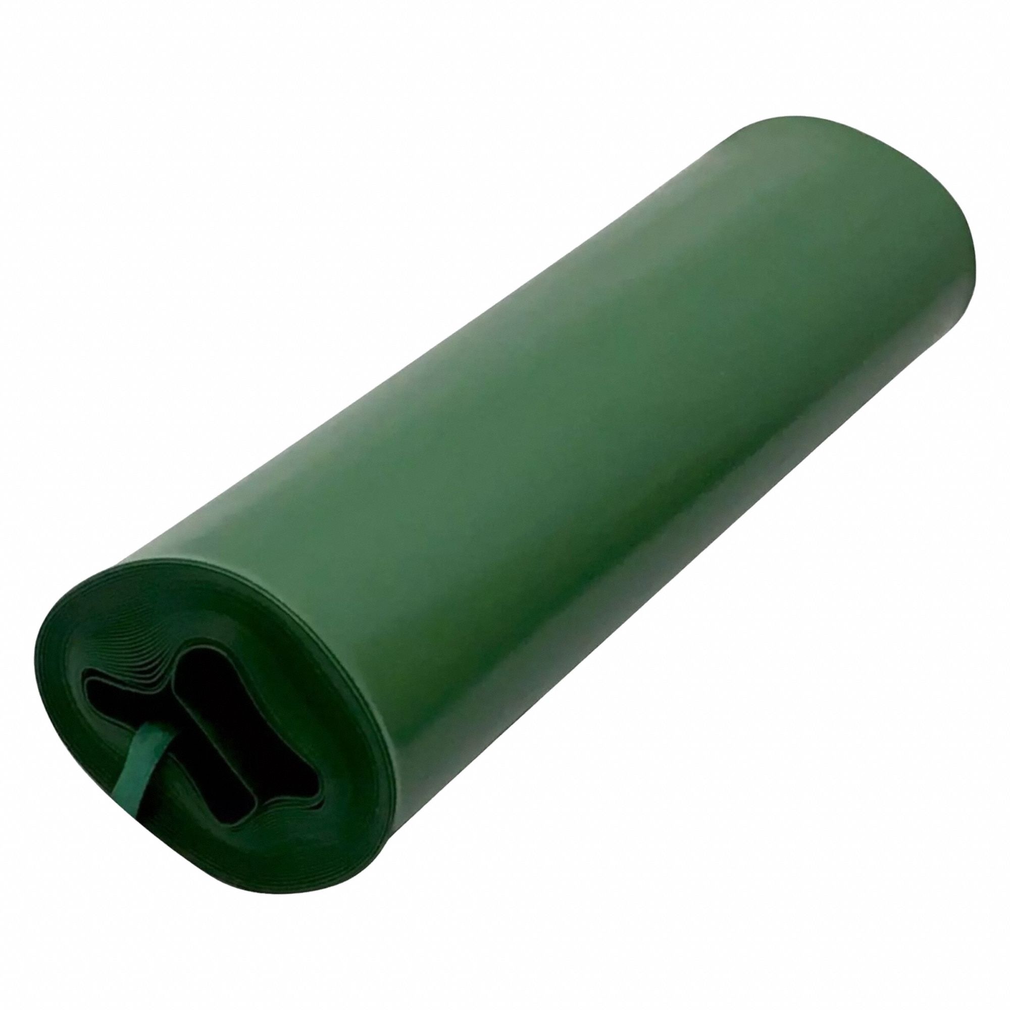 Gutter and Downspout: Std Drain Away, Plastic, 12 ft Lg, Green, Downspout