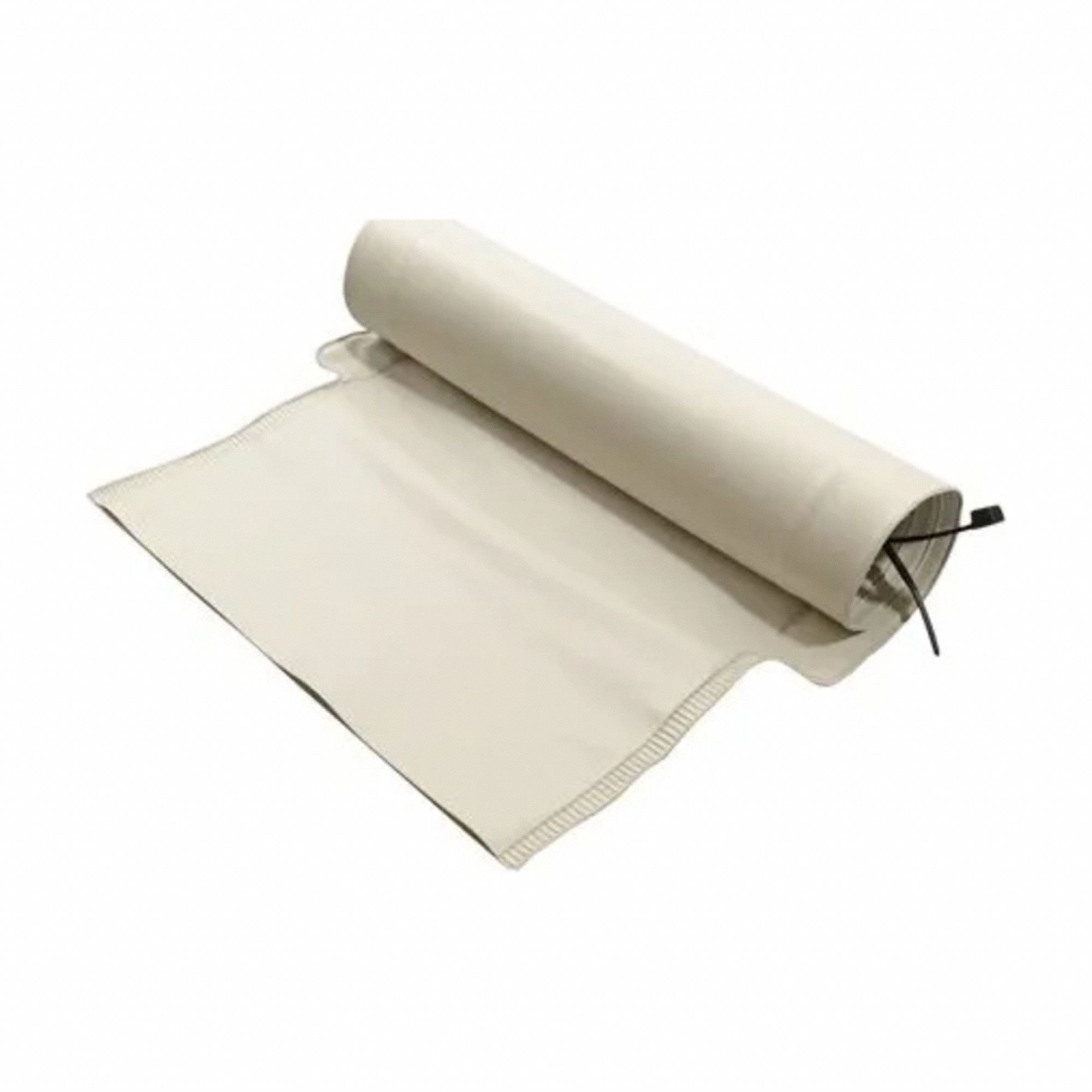 Gutter and Downspout: Auto Drain Away, Plastic, 4 ft Lg, White, Std Downspout