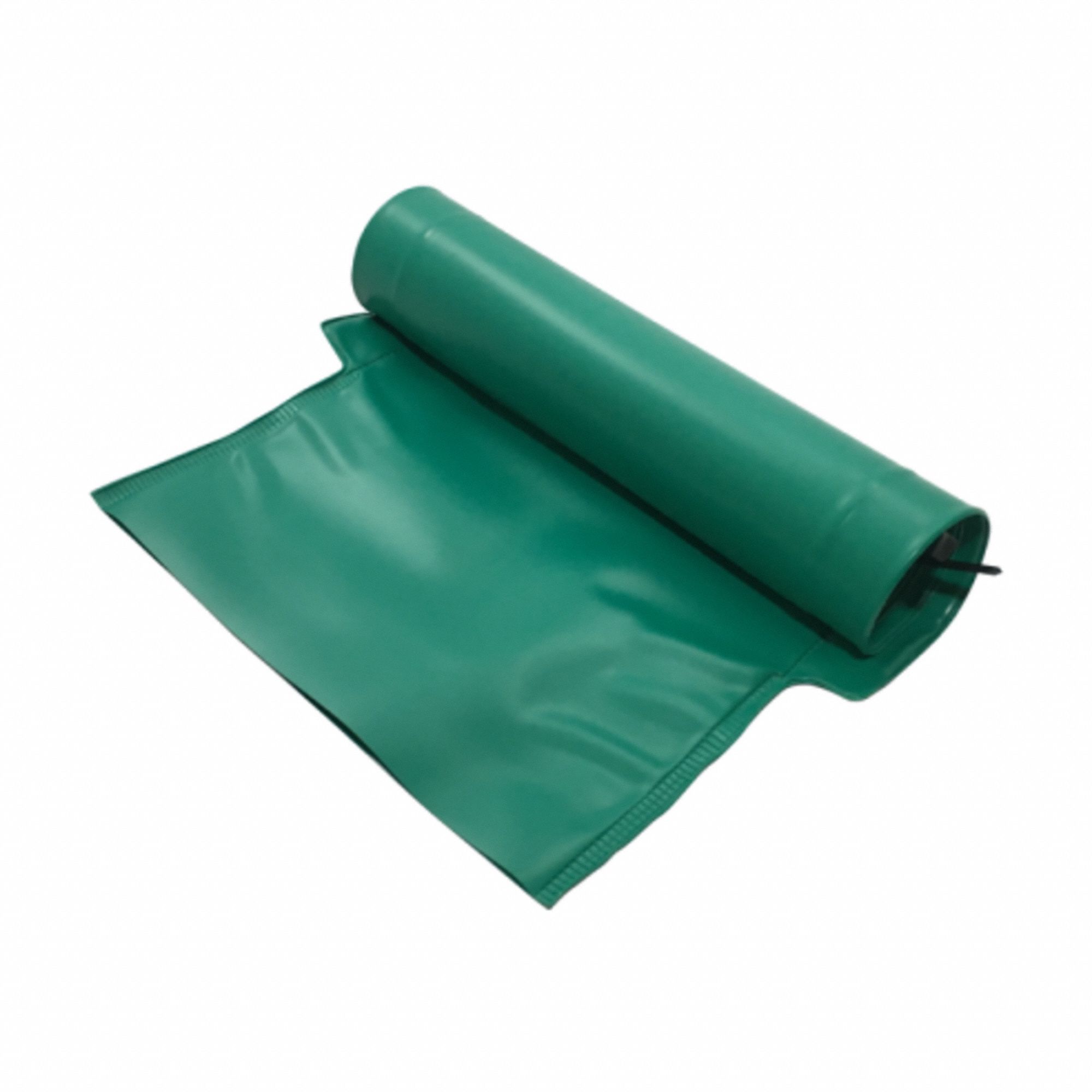Gutter and Downspout: Auto Drain Away, Plastic, 4 ft Lg, Green, Std Downspout