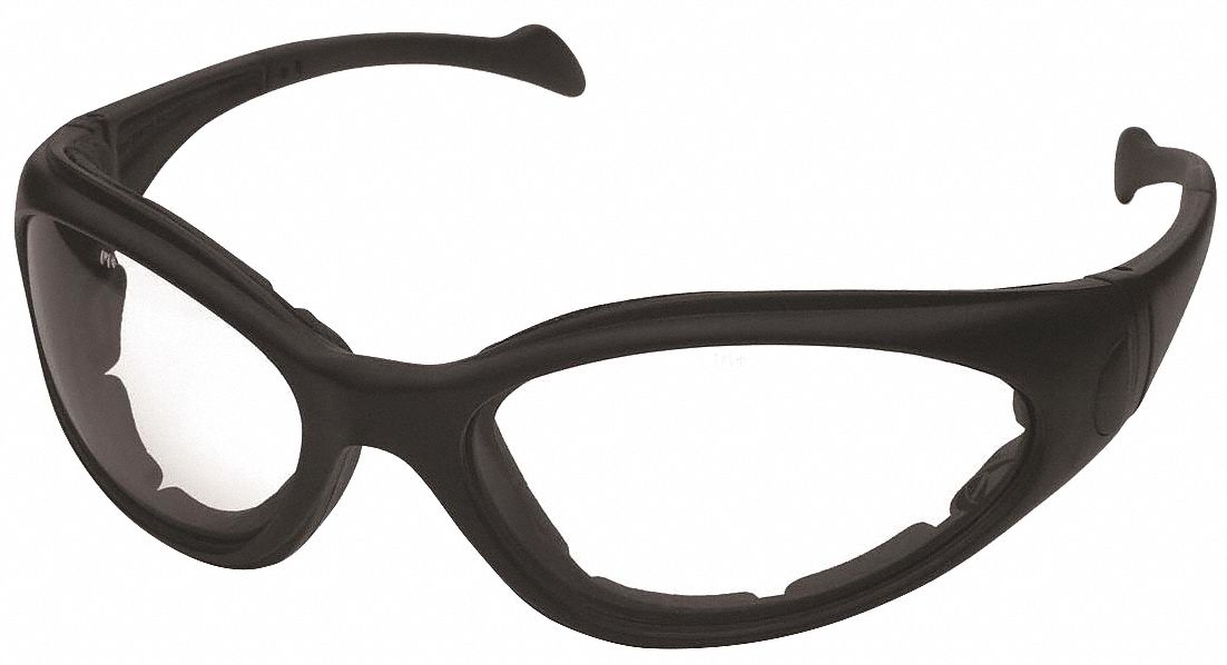 LUNETTES SÉCURITÉ SANGLE/SAC, ANTI-BUÉE, ANTI-RAYURES, UV, POLYCARBONATE/PLASTIQUE