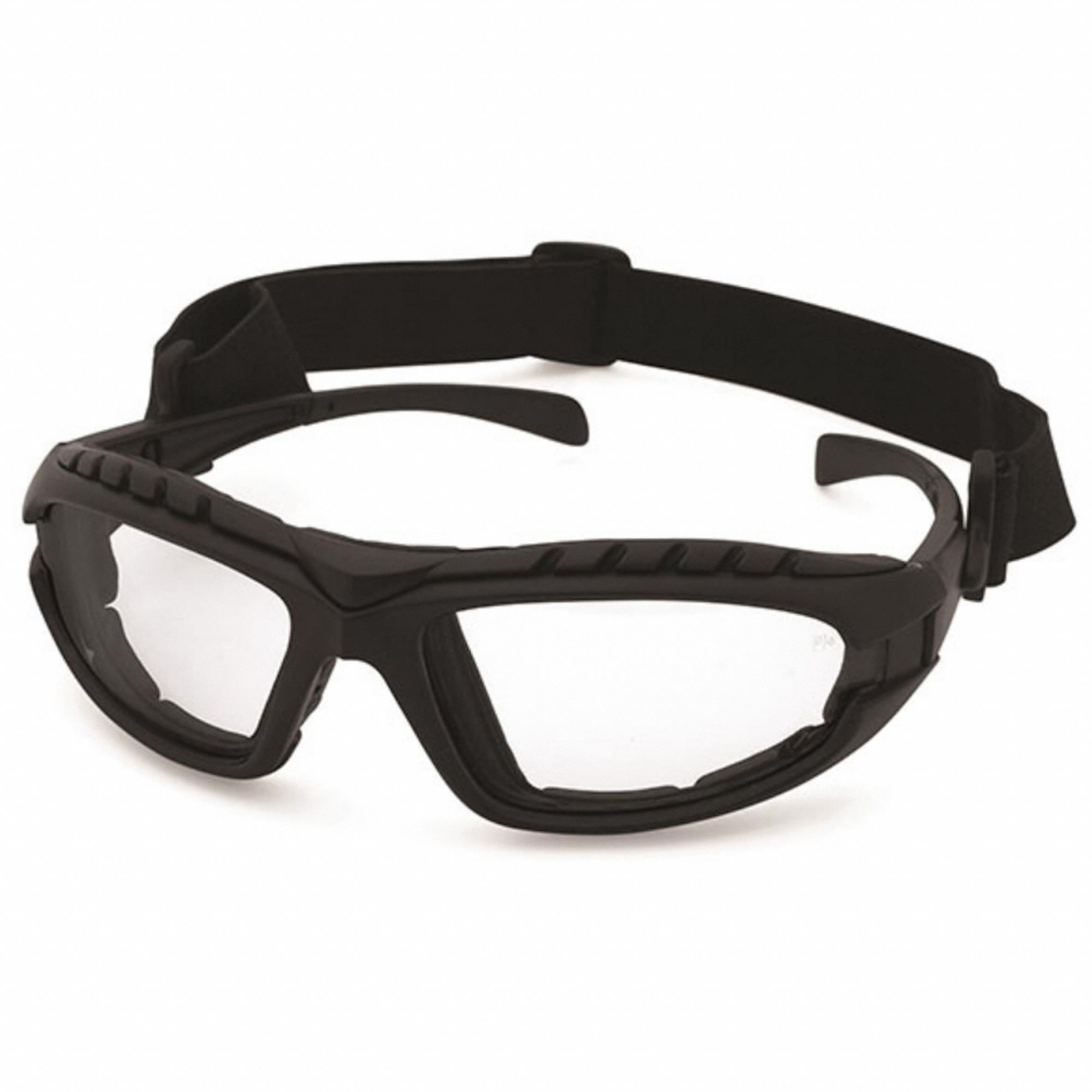 LUNETTES SÉCURITÉ, CERTIFIEES CSA, MONTURE NOIRE/VERRES TRANSPARENTS, PC