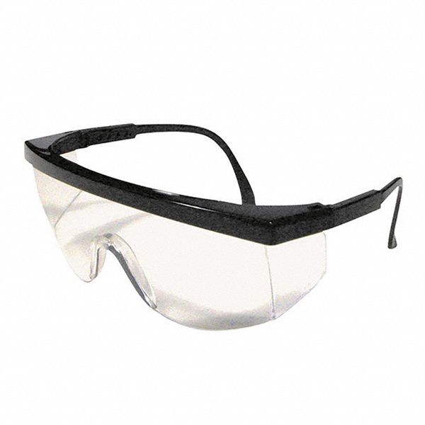 LUNETTES SÉCURITÉ, BRAISES, MONTURE NOIRE, PC