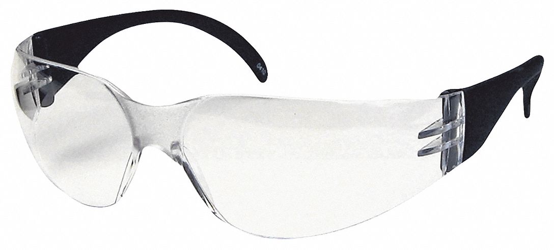 LUNETTES DE PROTECTION, S/MONTURE ENVELOPPANTE, PC, ANTIBUÉE, ANTIRAYURES, TRSP/NR, UNISEXE