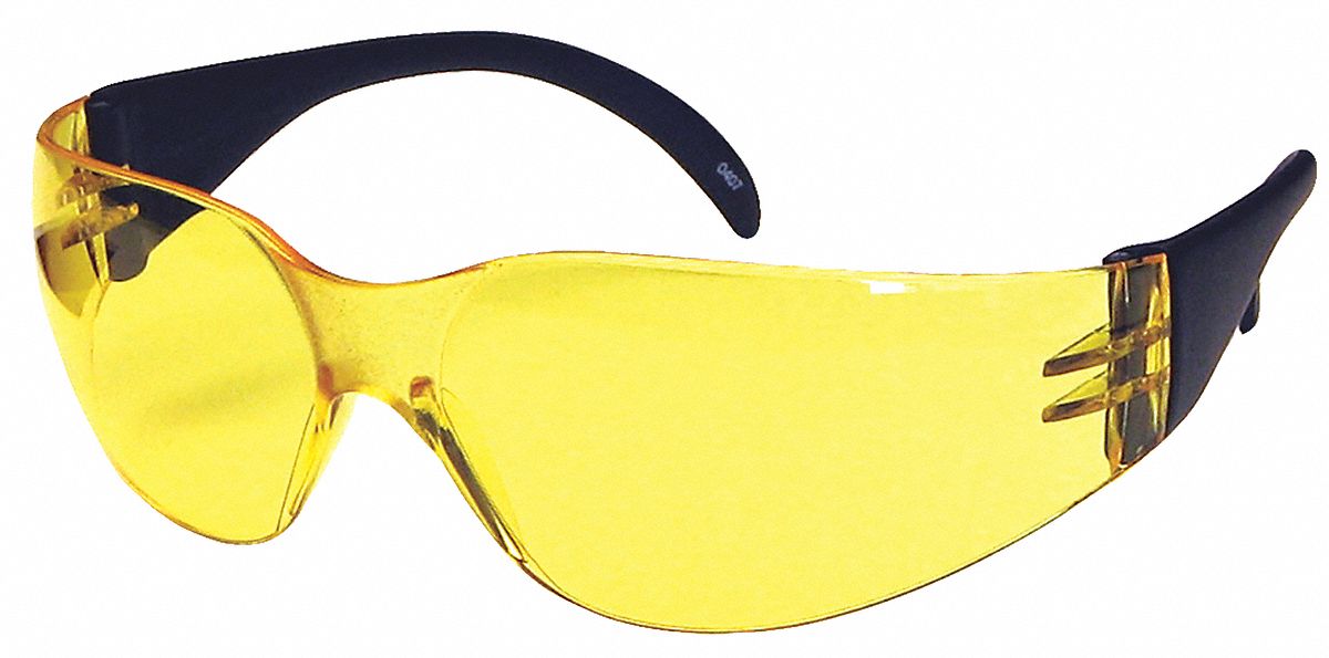 SAFETY GLASSES, FULL-FRAME, SCRATCH-RESISTANT, UV, WRAPAROUND, POLYCARBONATE/PLASTIC