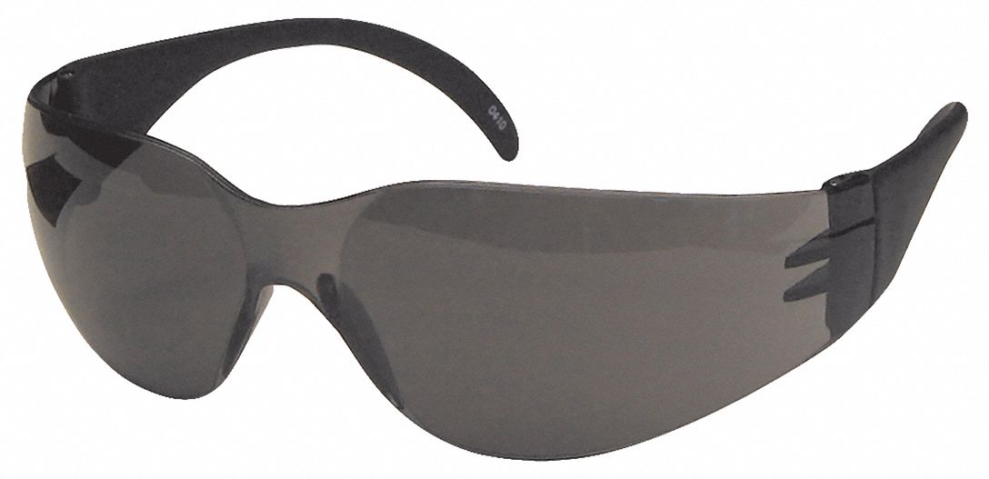 LUNETTES SÉCURITÉ, GRIS, PC