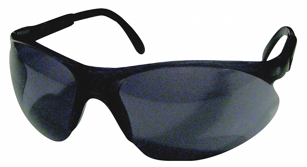 LUNETTES SÉCURITÉ, ANTI-RAYURES, MONTURE INTÉGRALE, AJUSTABLE, UV, POLYCARBONATE/PLASTIQUE