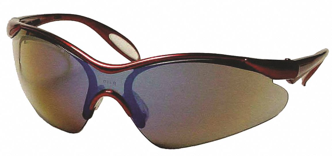 LUNETTES SÉCURITÉ, ANTI-RAYURES, ENVELOPPANT, UV, PLASTIQUE/POLYCARBONATE
