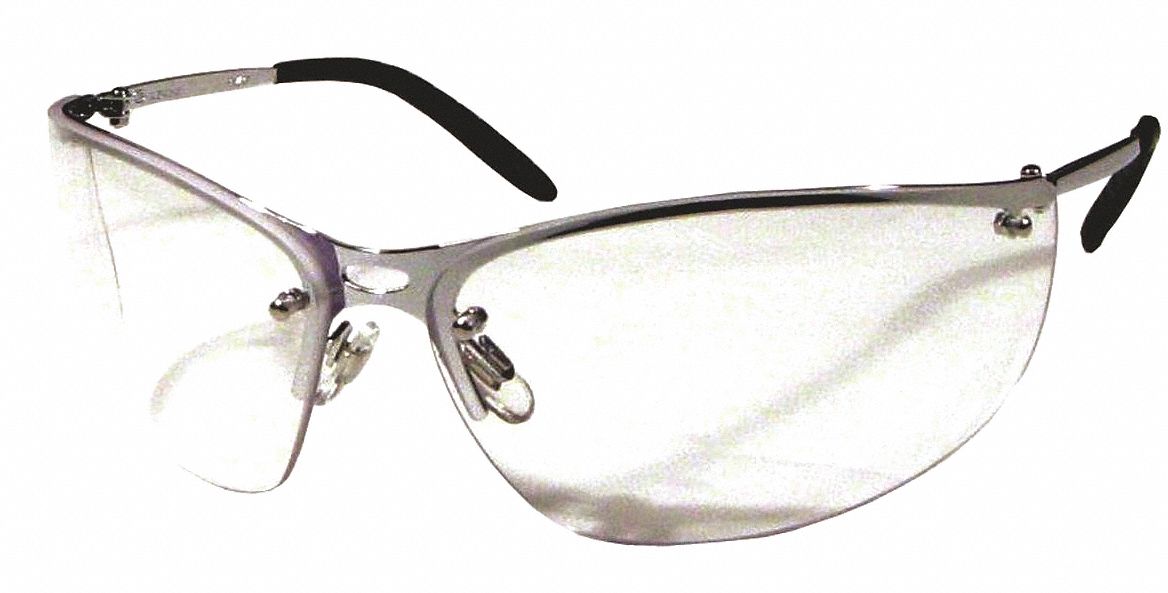LUNETTES SÉCURITÉ, ANTI-RAYURES, ENVELOPPANT, UV, POLYCARBONATE/PLASTIQUE