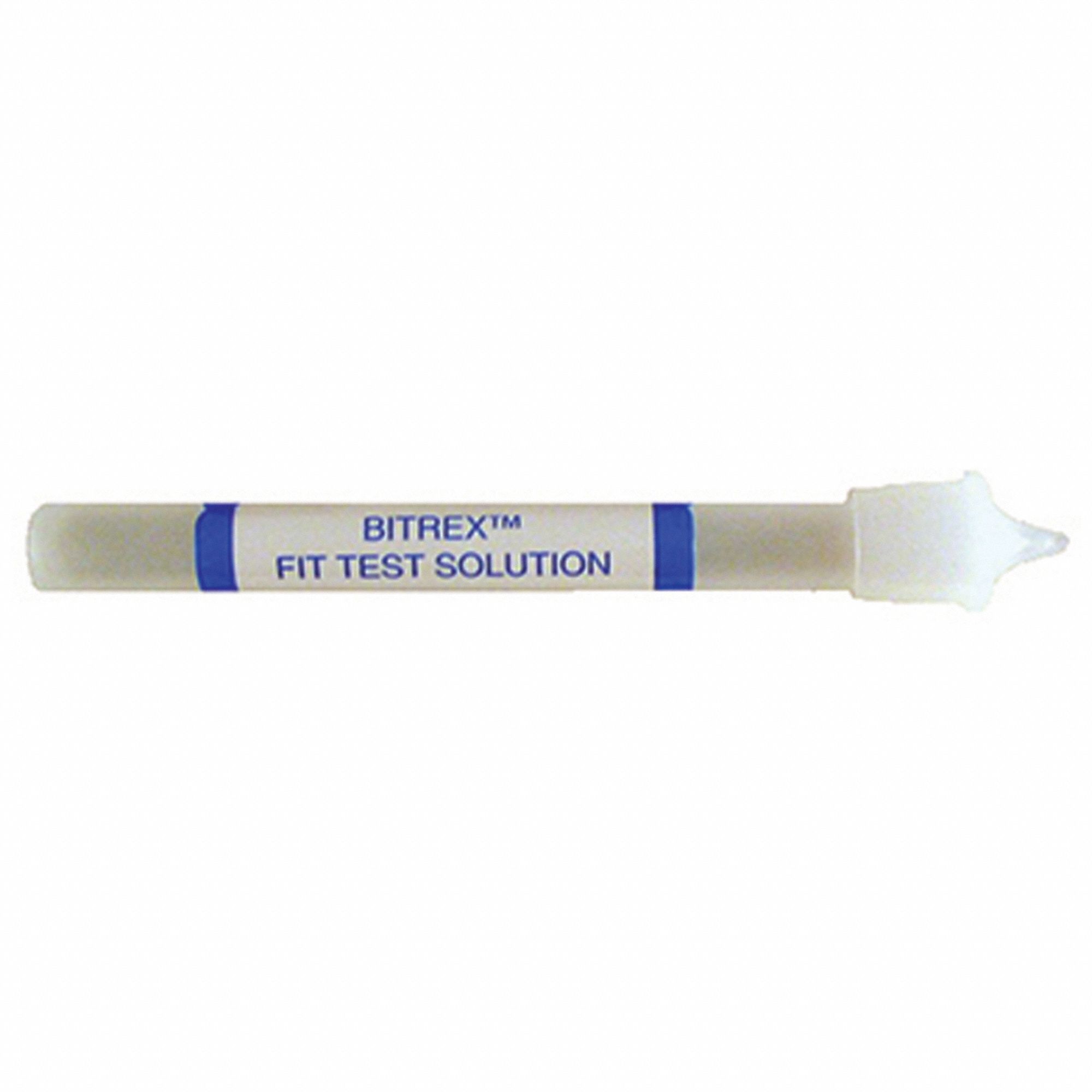 AMPOULES DE TEST D'AJUSTEMENT DE RECHANGE, BITREX, TRANSPARENTES, 2,5 CC, NIOSH, PQ DE 6