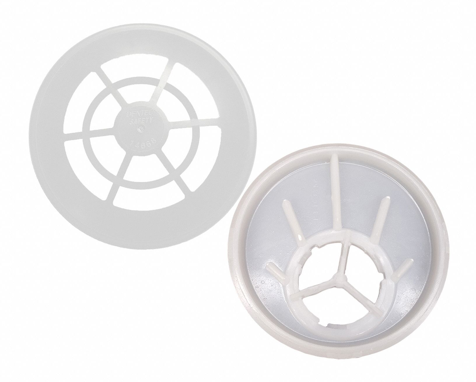 FILTER PAD ASSEMBLY, COMFORT-AIR, PLASTIC, UNIVERSAL, NIOSH, 4-PK, FOR N95 FILTER PAD