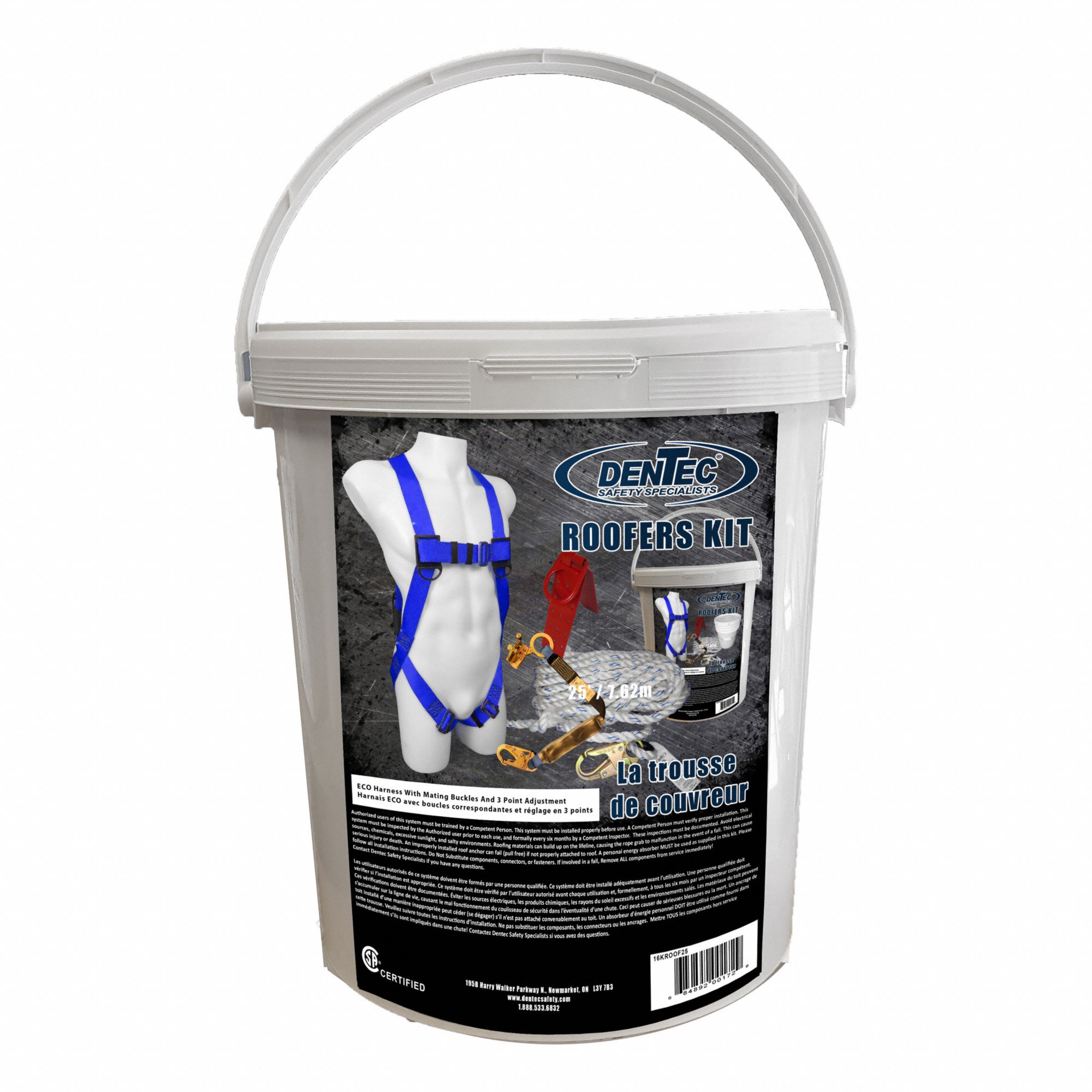 ROOFERS KIT,BLUE,352 LB