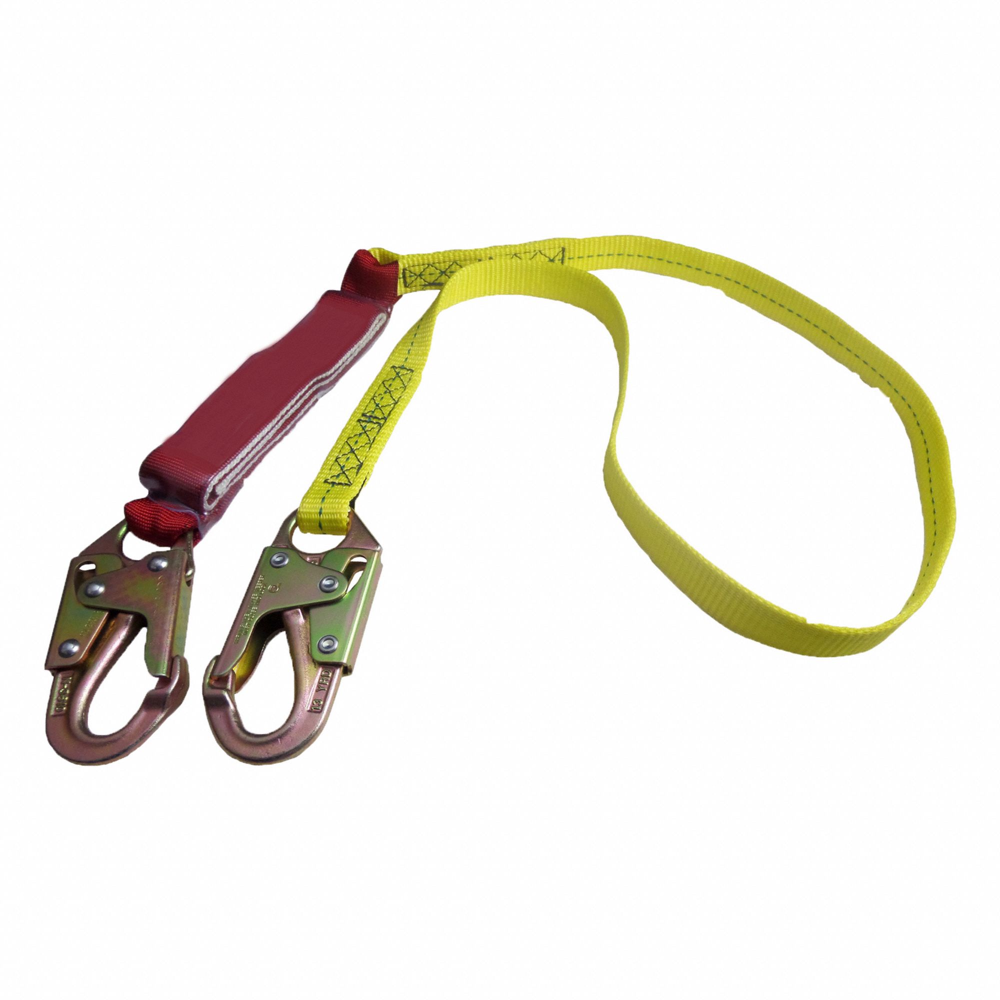 TOOL LANYARD,STEEL,YELLOW,375 LB