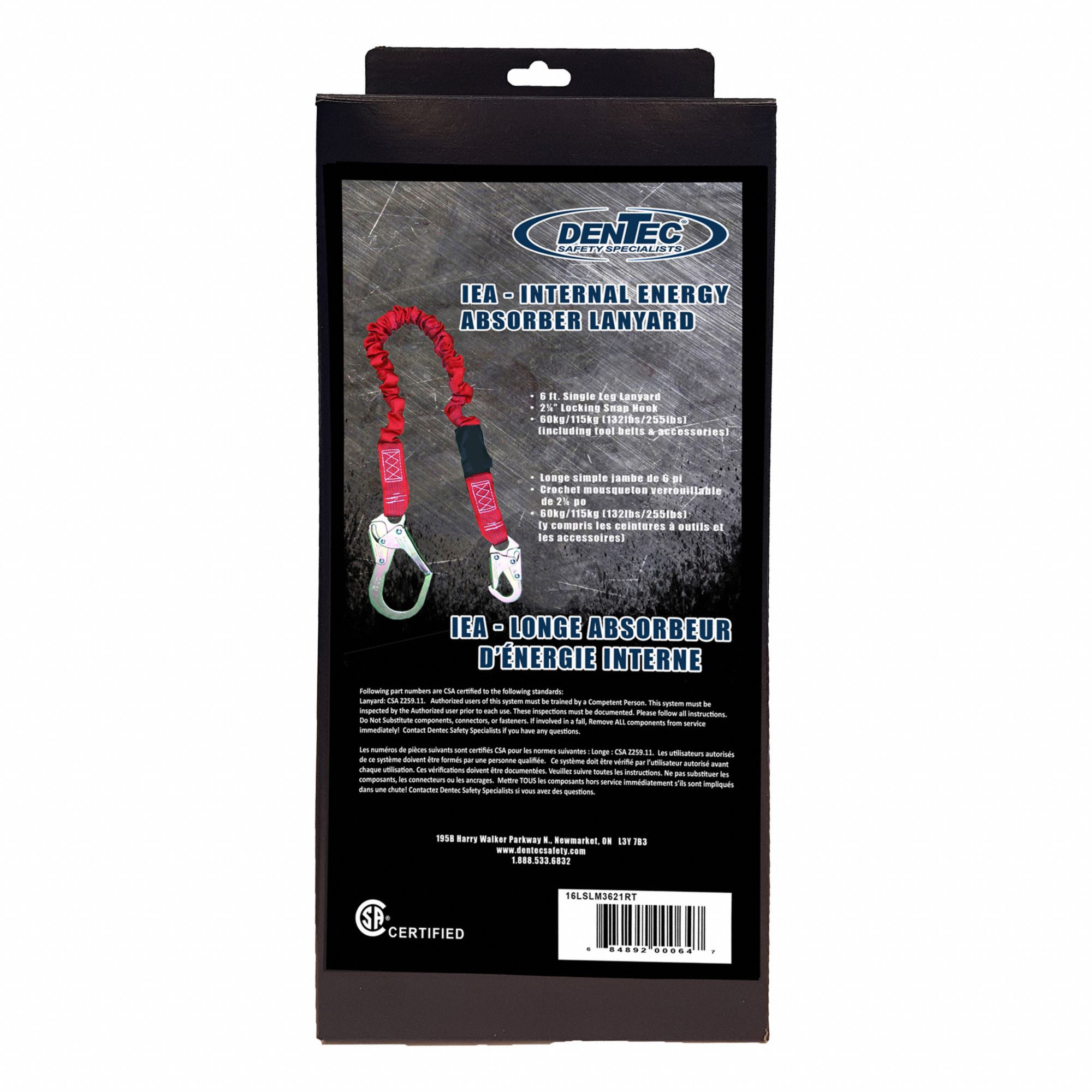 TOOL LANYARD,STEEL,RED,255 LB