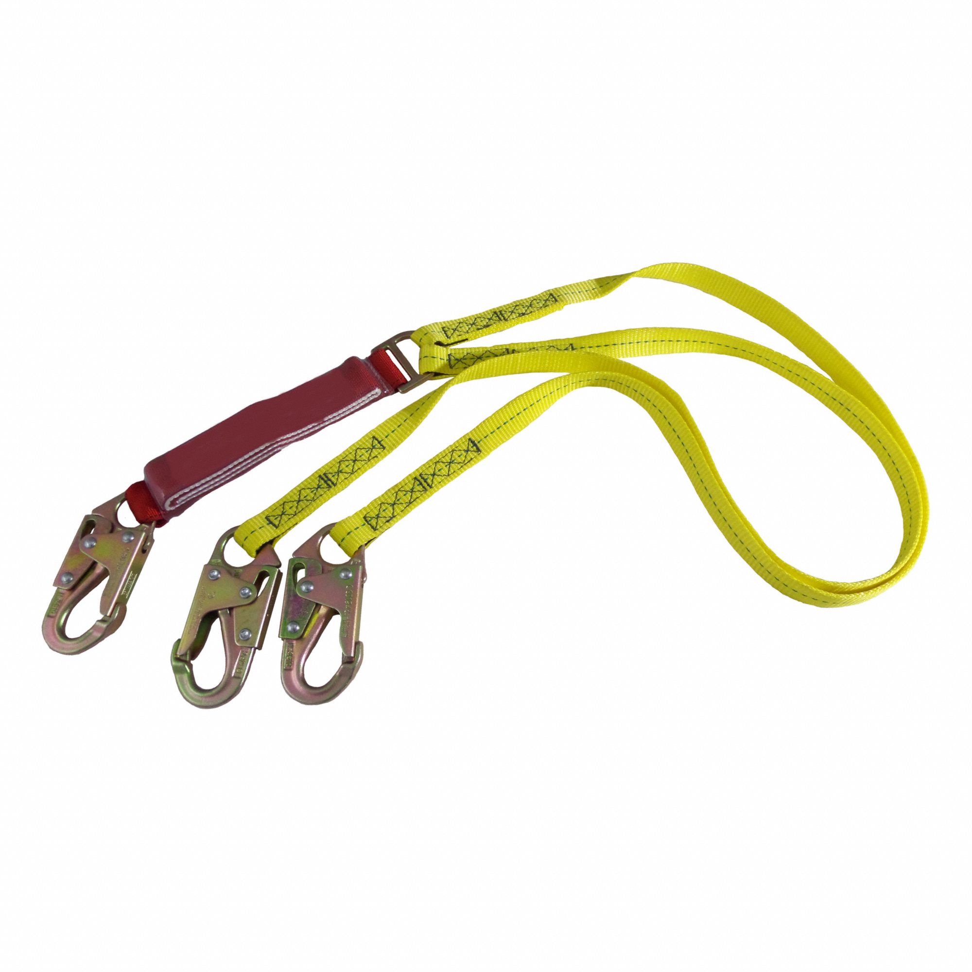 TOOL LANYARD,STEEL,YELLOW,255 LB