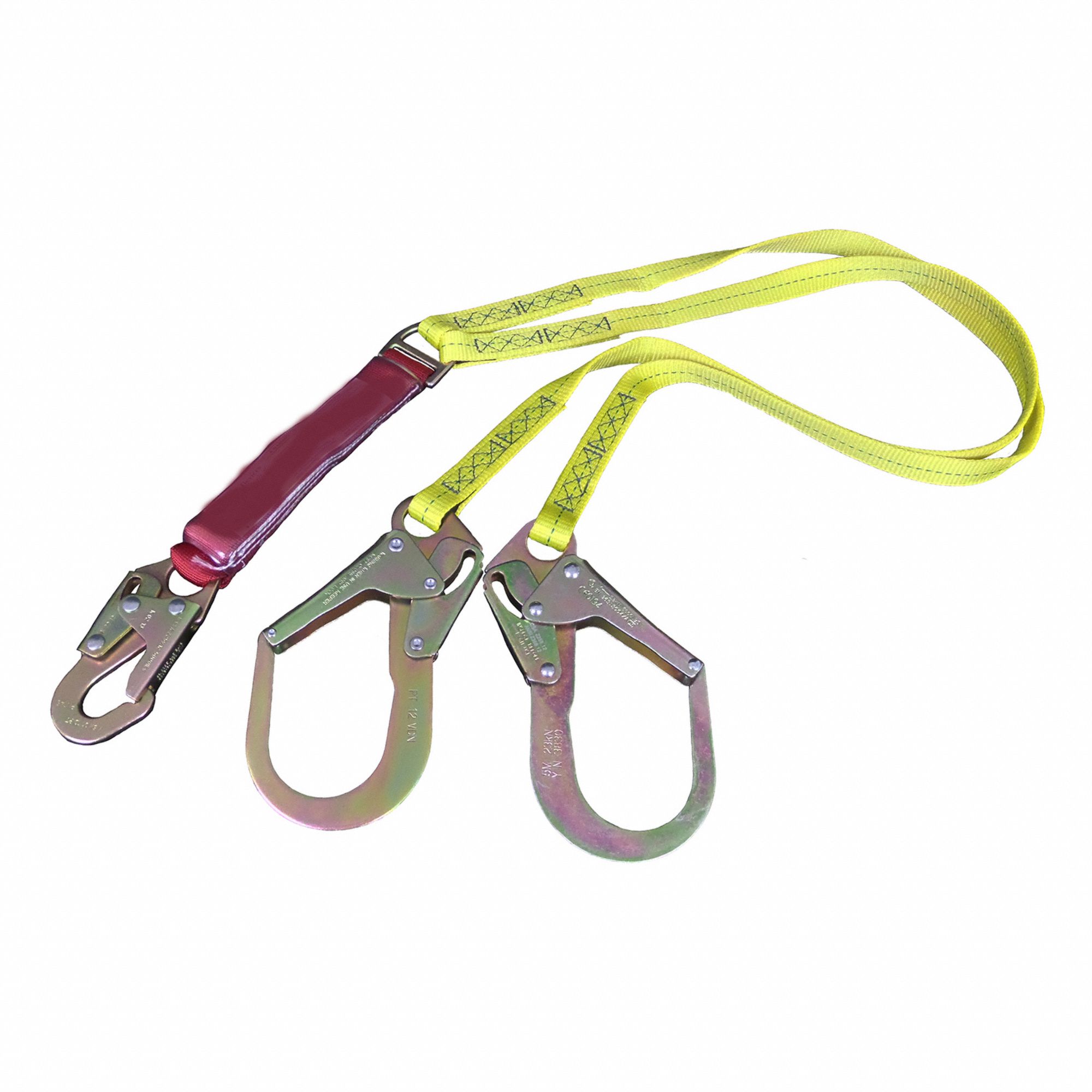 TOOL LANYARD,STEEL,YELLOW,255 LB