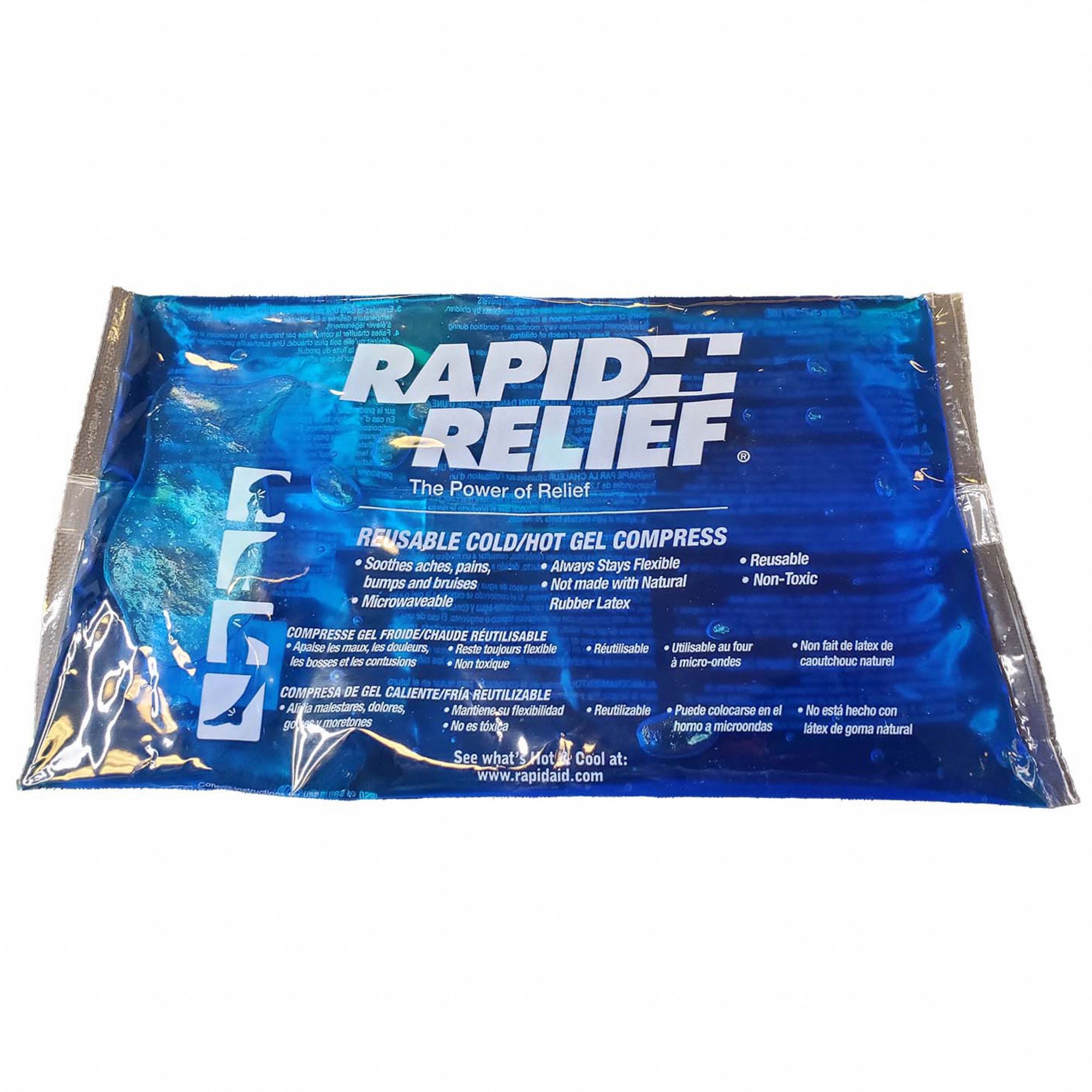 REUSABLE COLD/HOT PACK/9 IN L,5 IN W