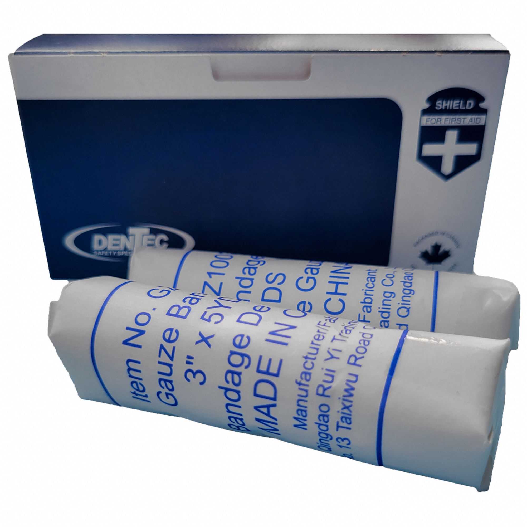 GAUZE ROLL,5 YD L,PK2