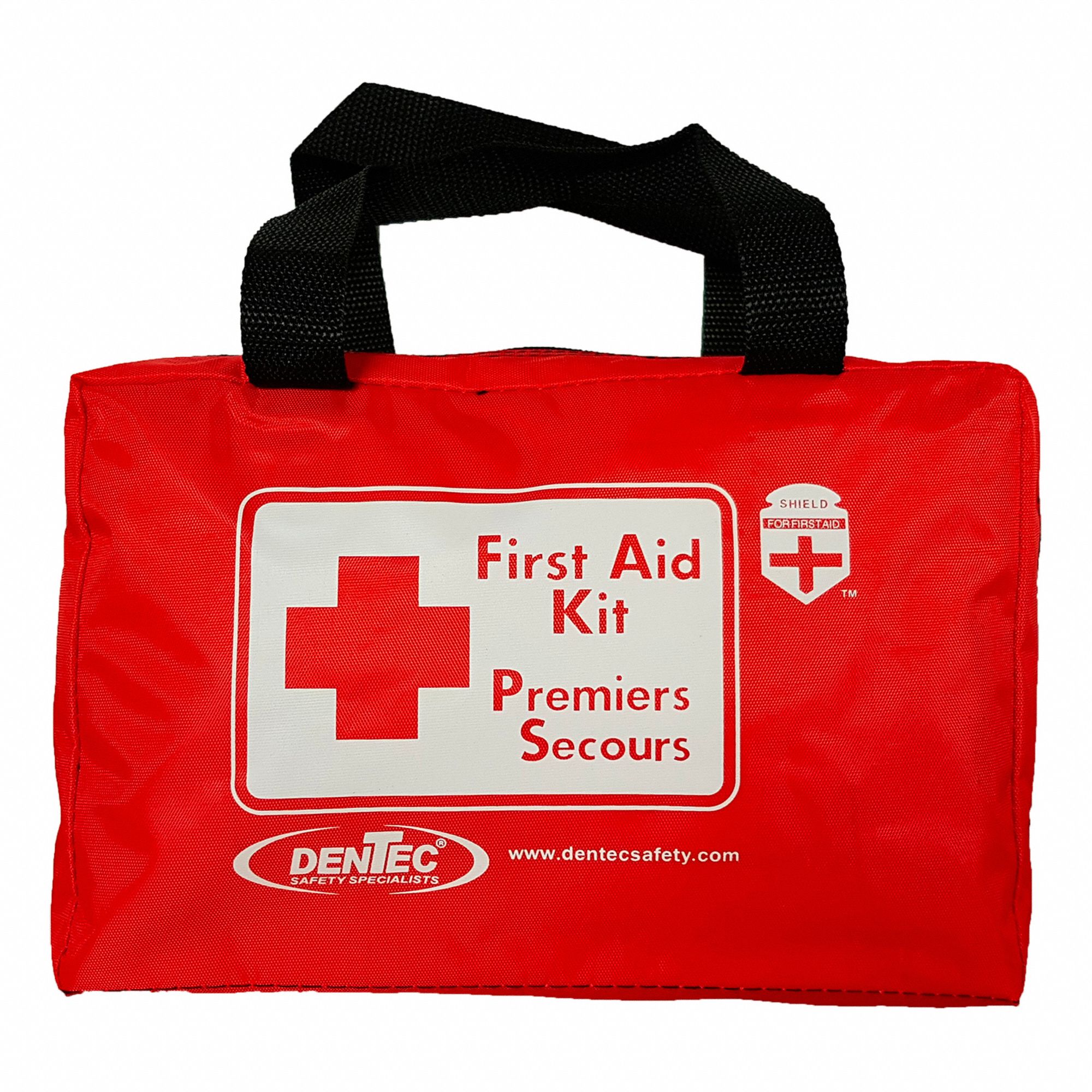 SHIELD FIRST AID KIT,7IN W,5 IN,12IN H - 5524 - DEN81BCCSA00032 ...