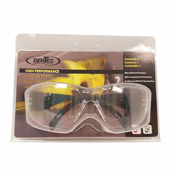 LUNETTES DE SÉCURITÉ, ENVELOPPANTES, POLYCARBONATE/CAOUTCHOUC, ANTIRAYURES, POLARISÉES, TRNSP, CSA