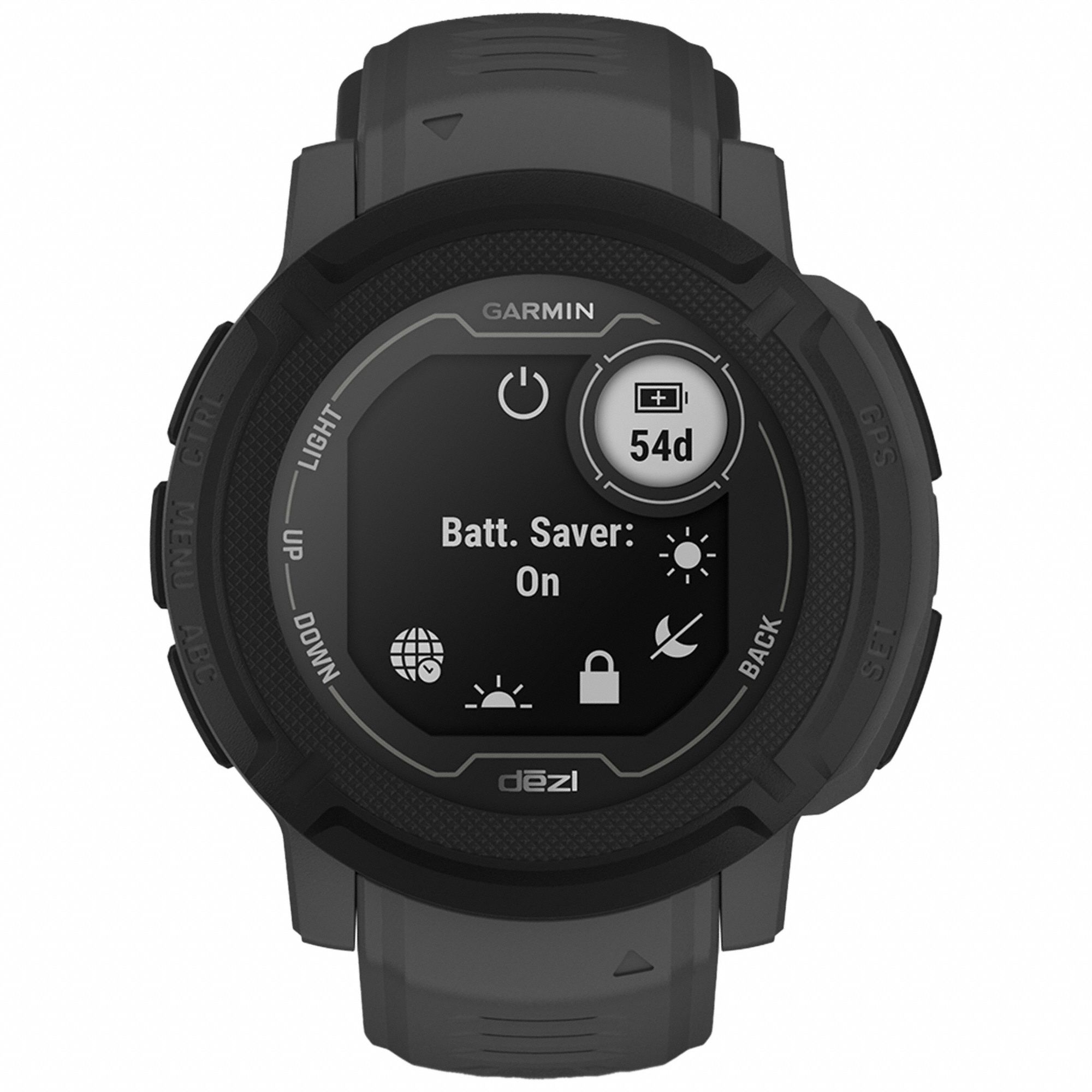 GARMIN, Watch, 9/16 in Overall Ht, Watch - 800MW1|DEZLINSTINCT2 - Grainger