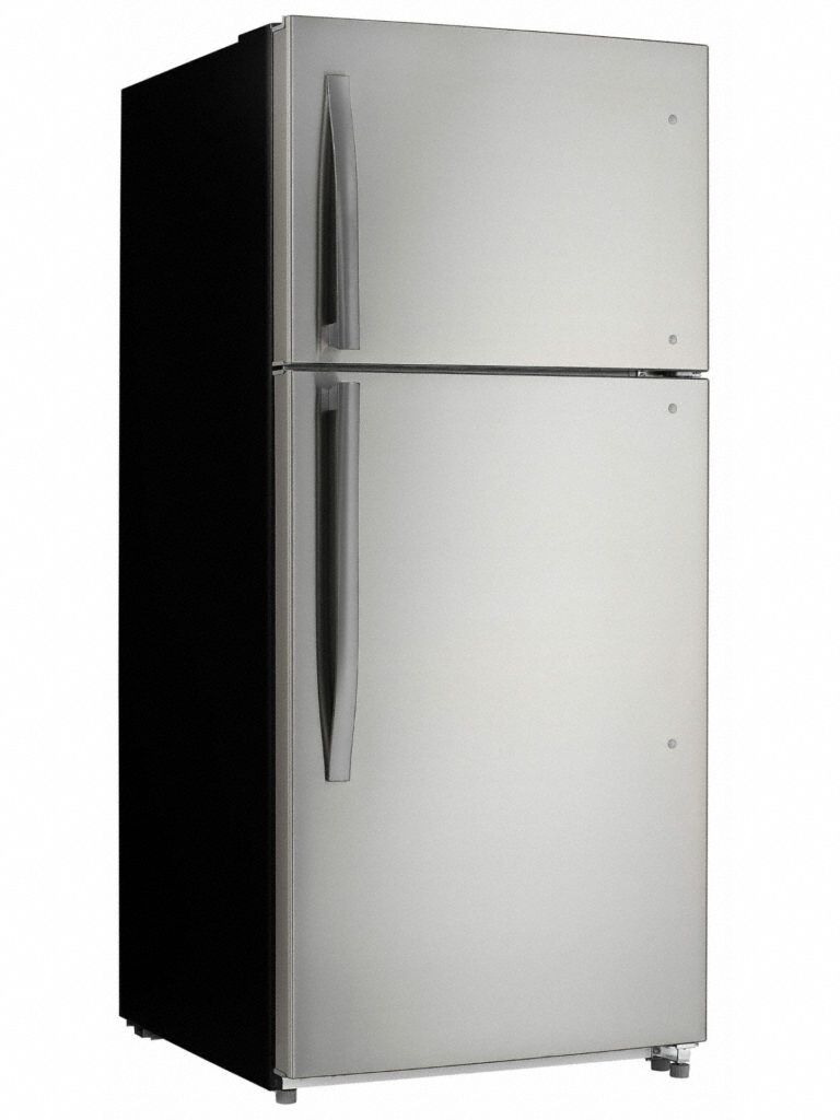 Apartment Size Fridge 18.1 cu ft Silver