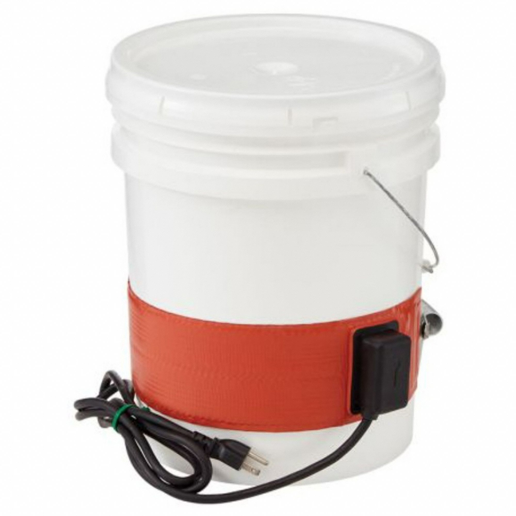 Drum Heater: 115V AC, 1, 000 W Watts, 67°F to 85°F, Silicone Rubber, IP54, Drums