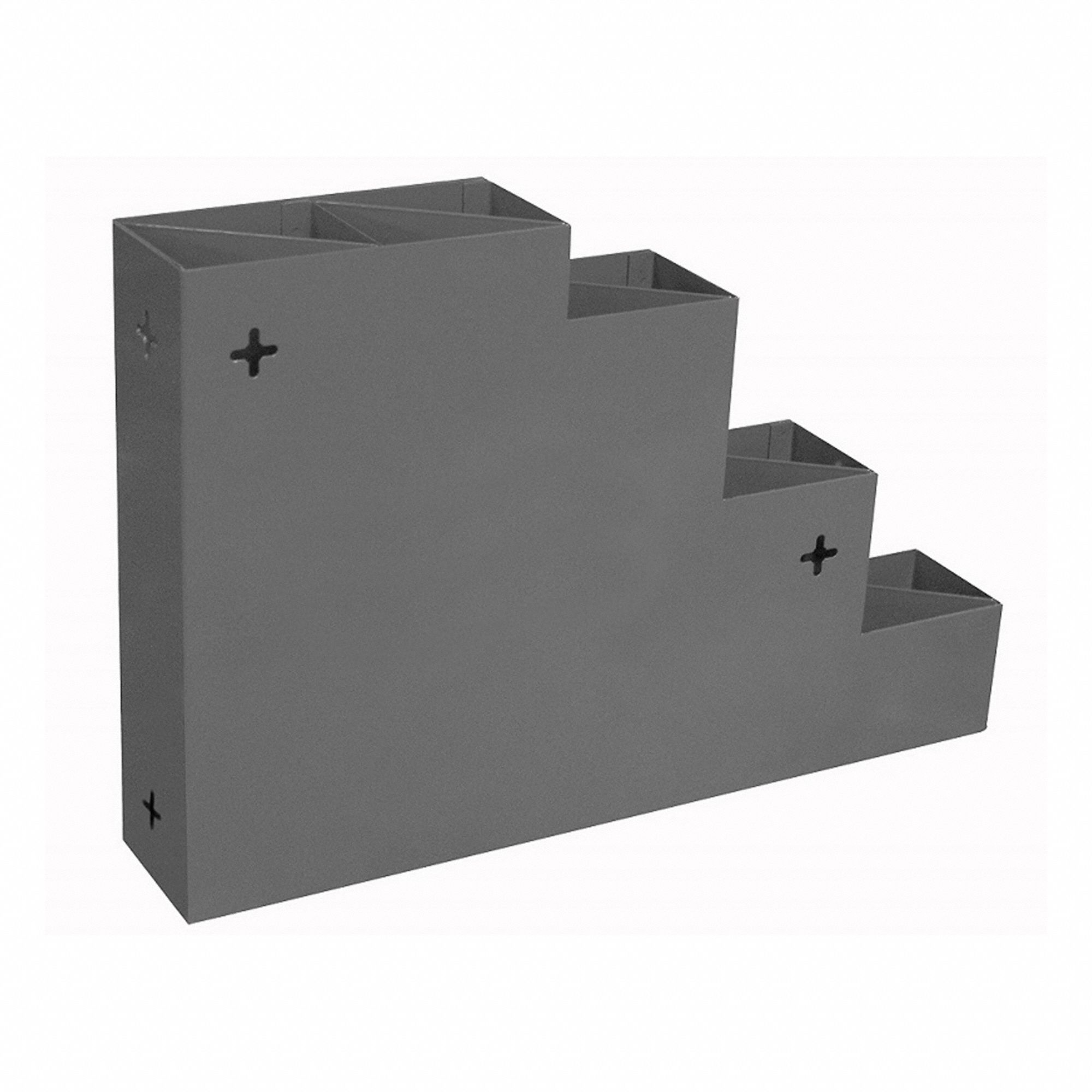 DURHAM MFG CABLE TIE RACK, STEEL,GREY - 1000354 - DHM29895 | 298-95 ...