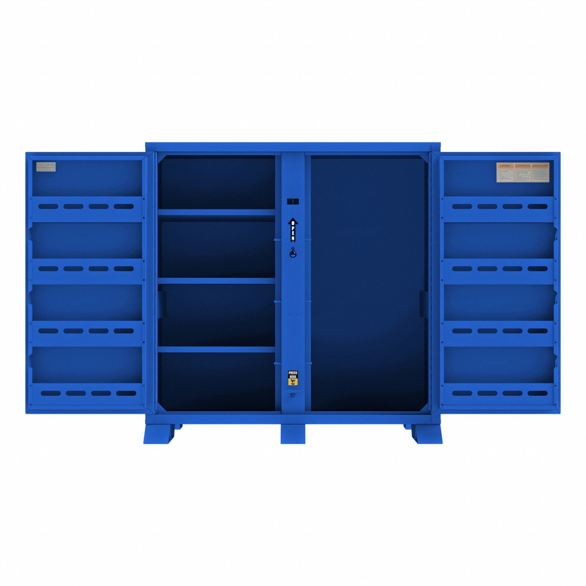 JOBSITE STORAGE CABINET,60" X 28" X 61"