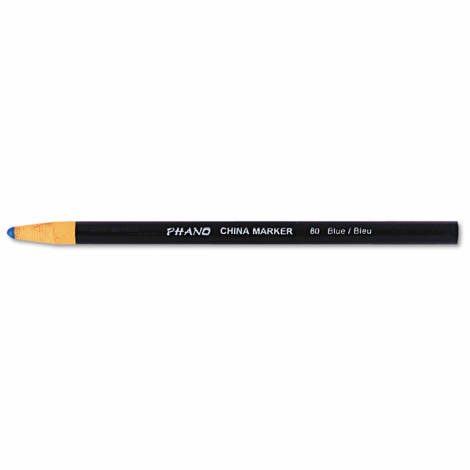 DIXON, Grease Pencil, 1/4 in Tip Wd, China Marker 35Y040DIX00080