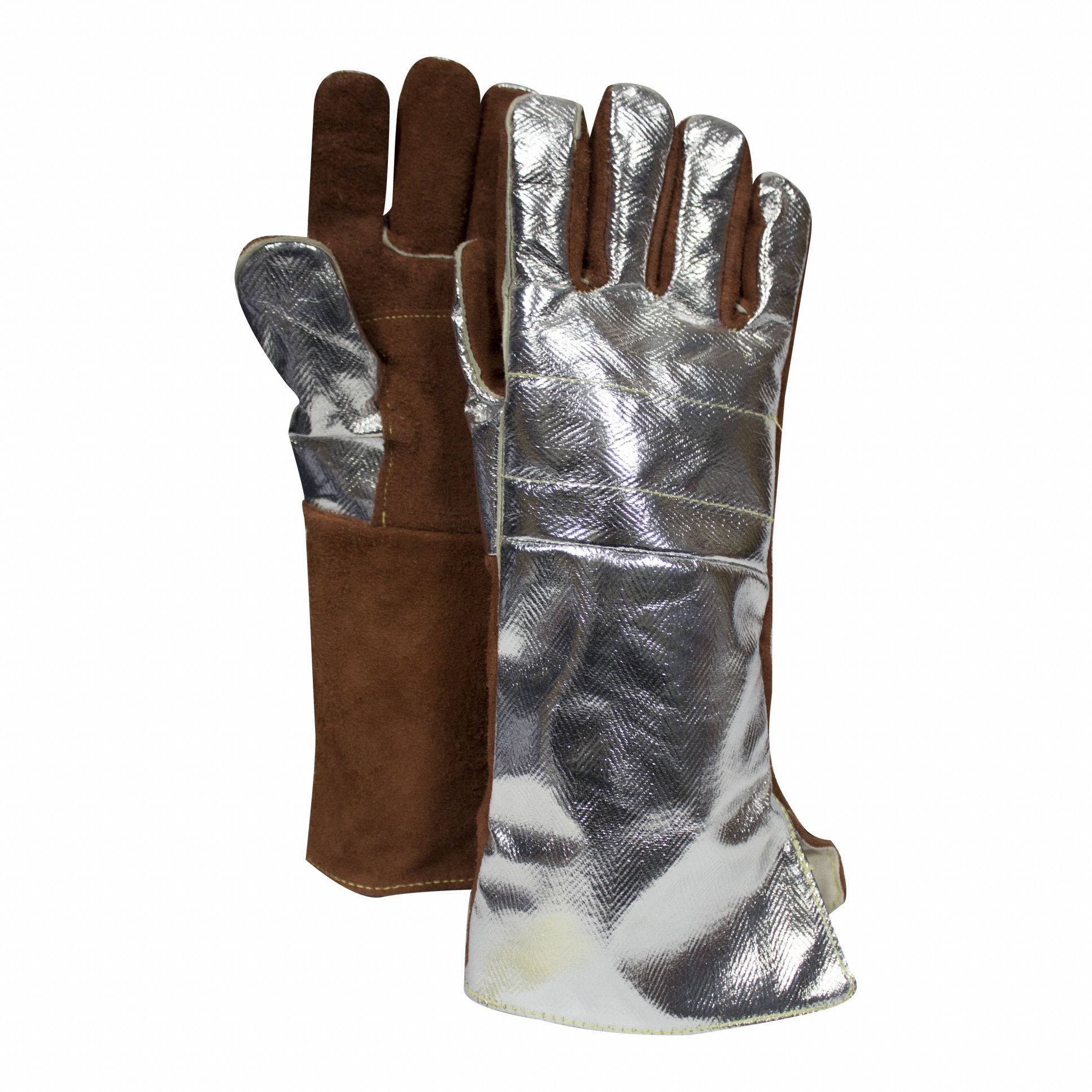 NATIONAL SAFETY APPAREL, Universal, Rayon, Aluminized Gloves