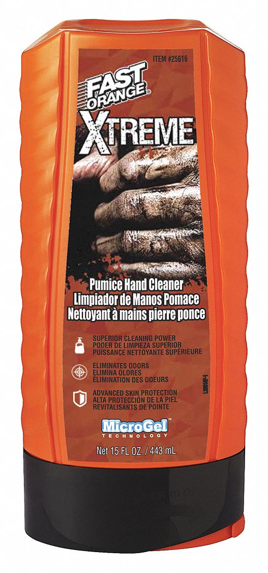 HAND CLEANER, LOTION/PUMICE, SKIN PROTECTION, FRESH SCENT, WHT, 443 ML