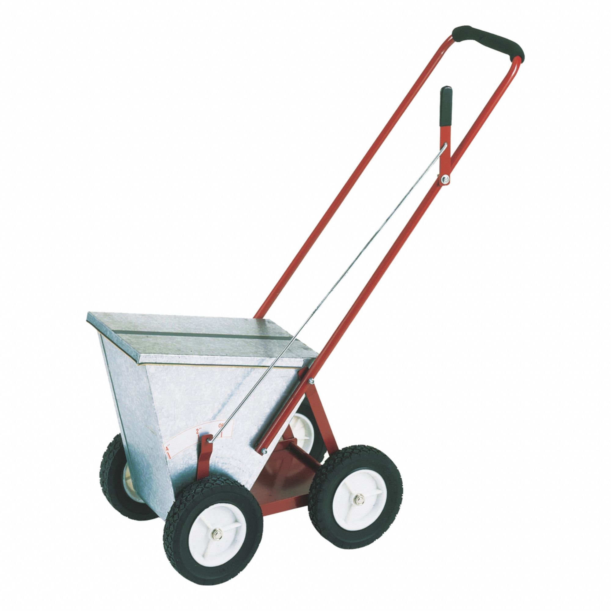 Field Line Marker: 4 in Wd - Max, 35 lb Hopper Capacity, 23 in Overall Ht, Steel