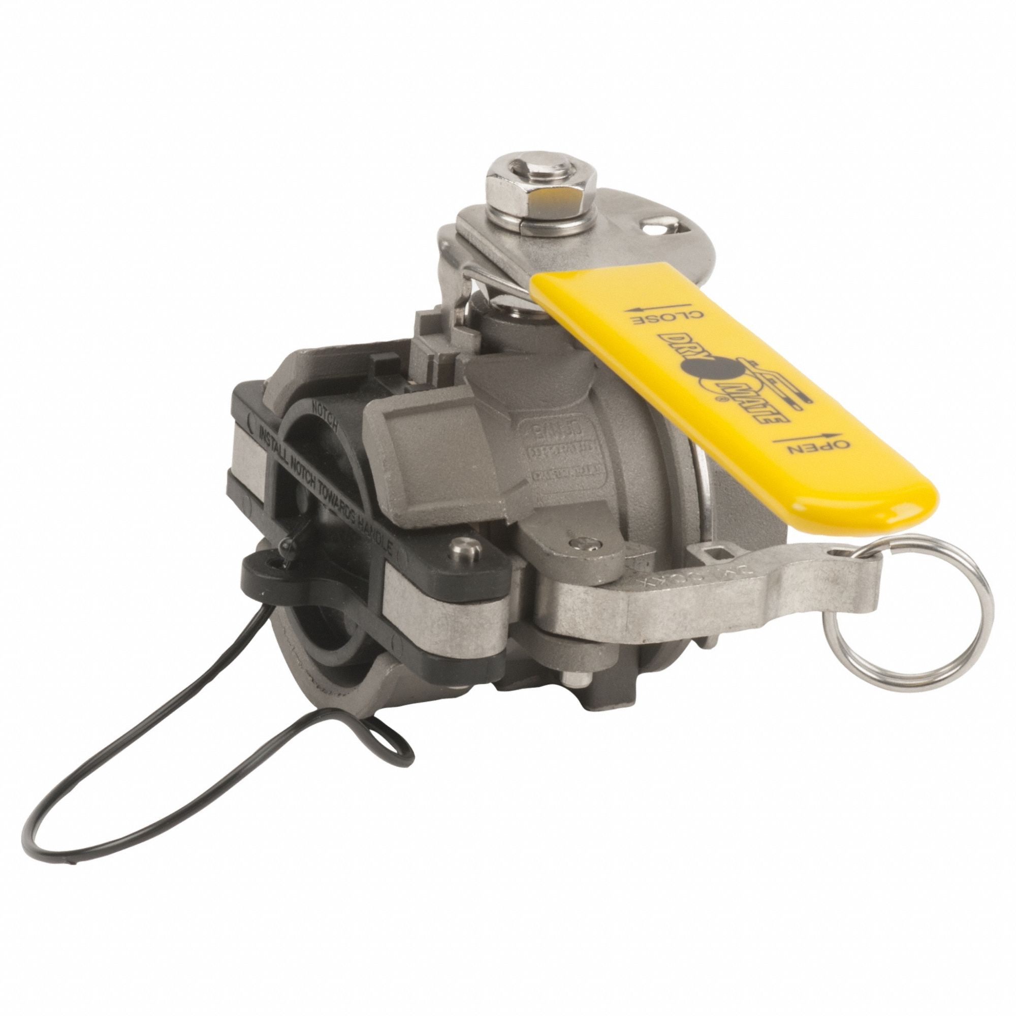 Dry Disconnect Coupling: 1 in Coupling Size, 1 in Thread Size, 150 psi Max. Working Pressure @ 70 F