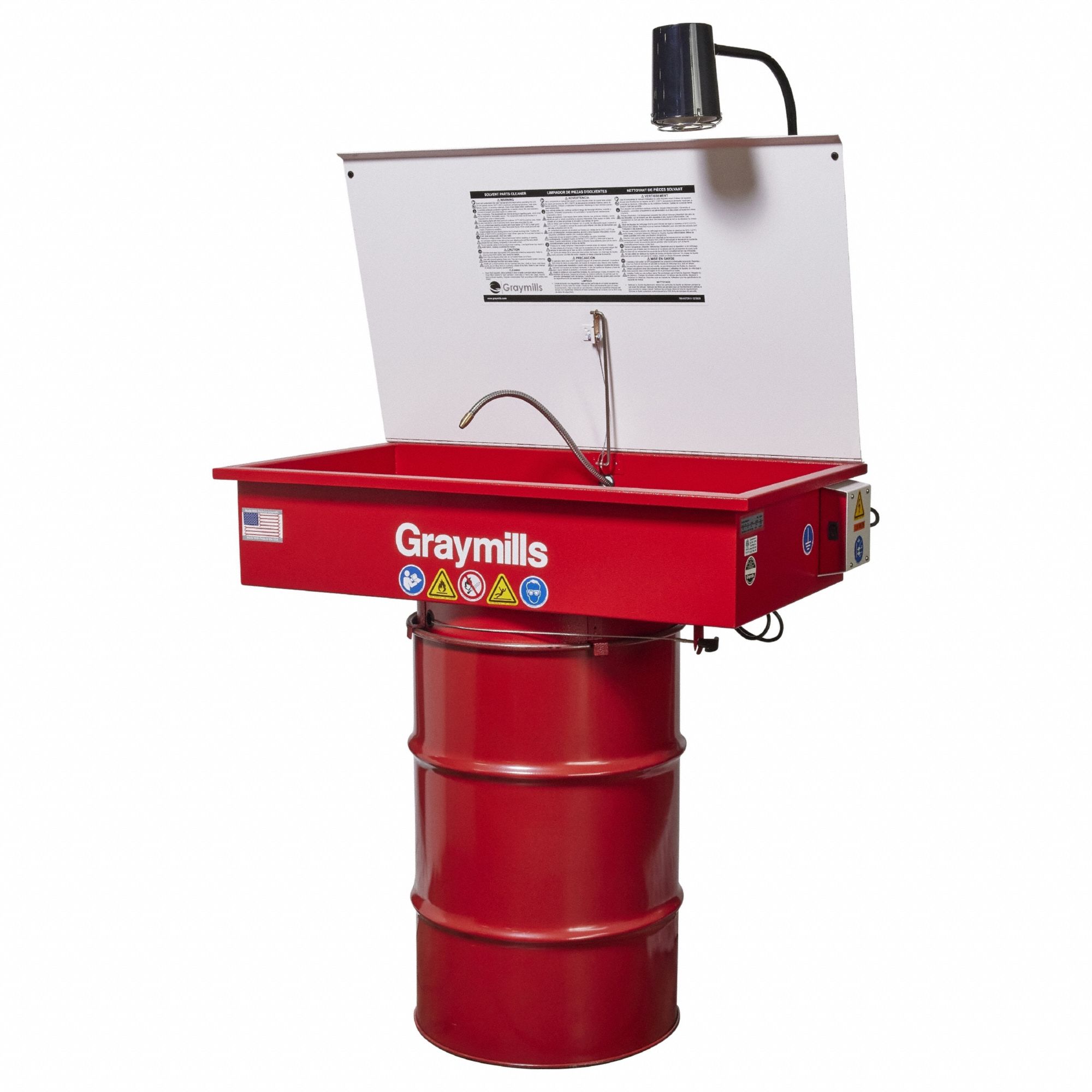 GRAYMILLS, For Solvent-Based Solution Base Type, Manual, Drum mount ...