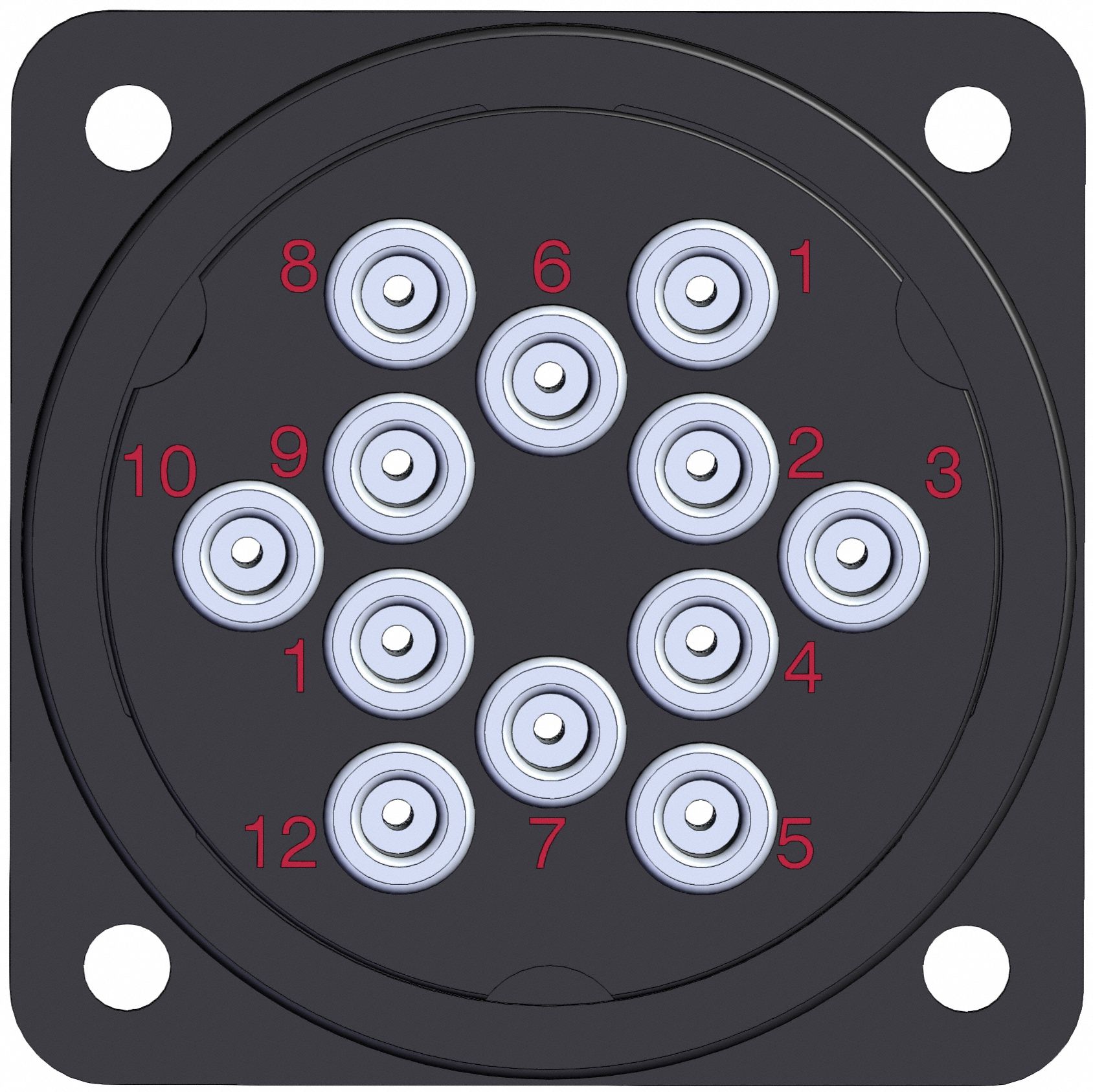 Multi-Connector: Nylon/Polyurethane, Covers Not Included, 12 Connecting Tubes