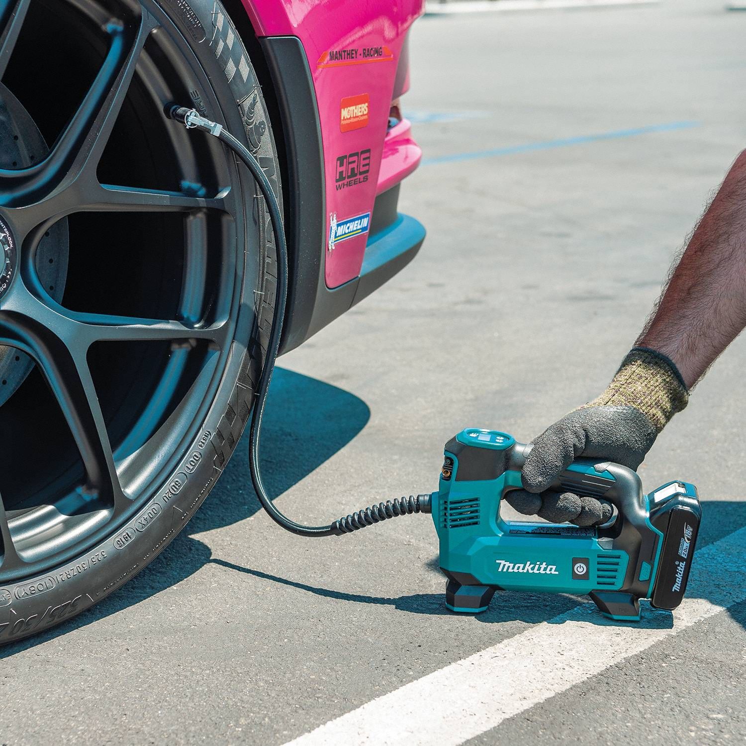 MAKITA, LXT®, 120 psi Max., Inflator Kit,18V,(1.5Ah) - 361VD5|DMP180SYX ...