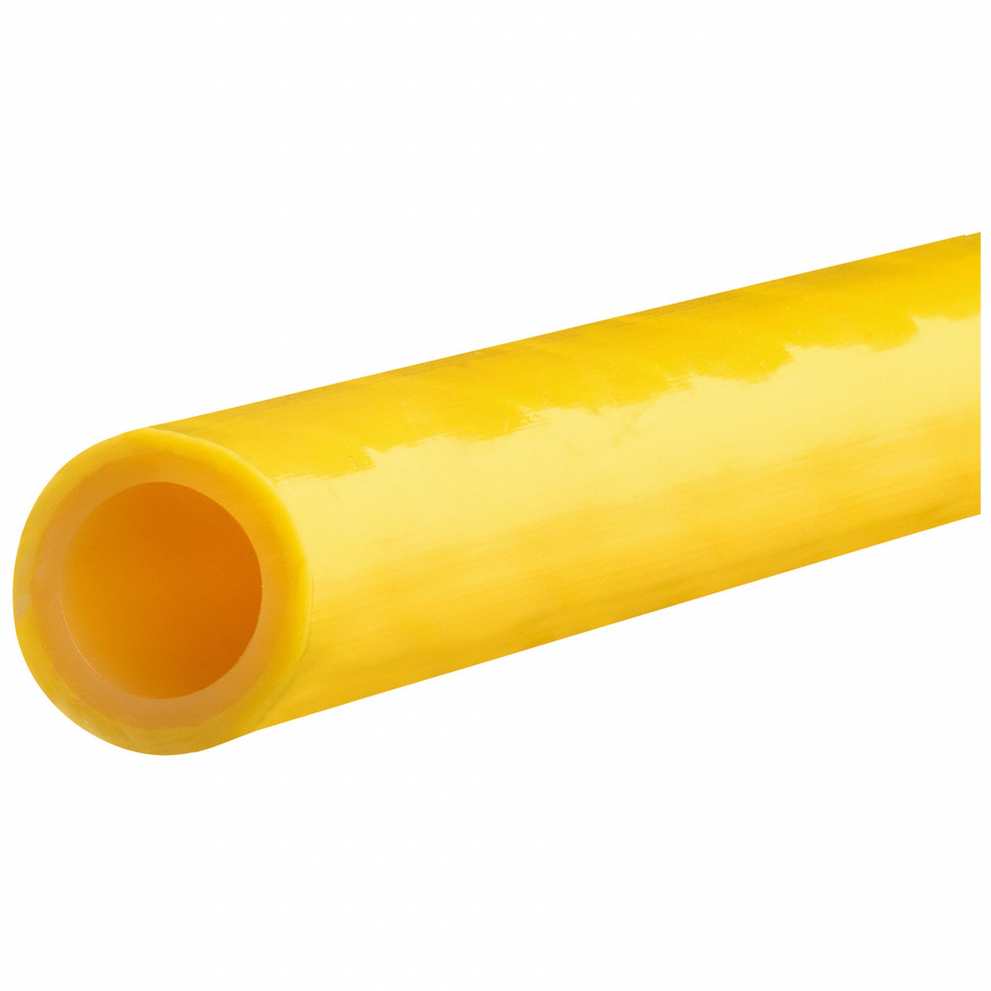 Tubing: Type B, Yellow, 1/2 in OD, 10 ft Lg