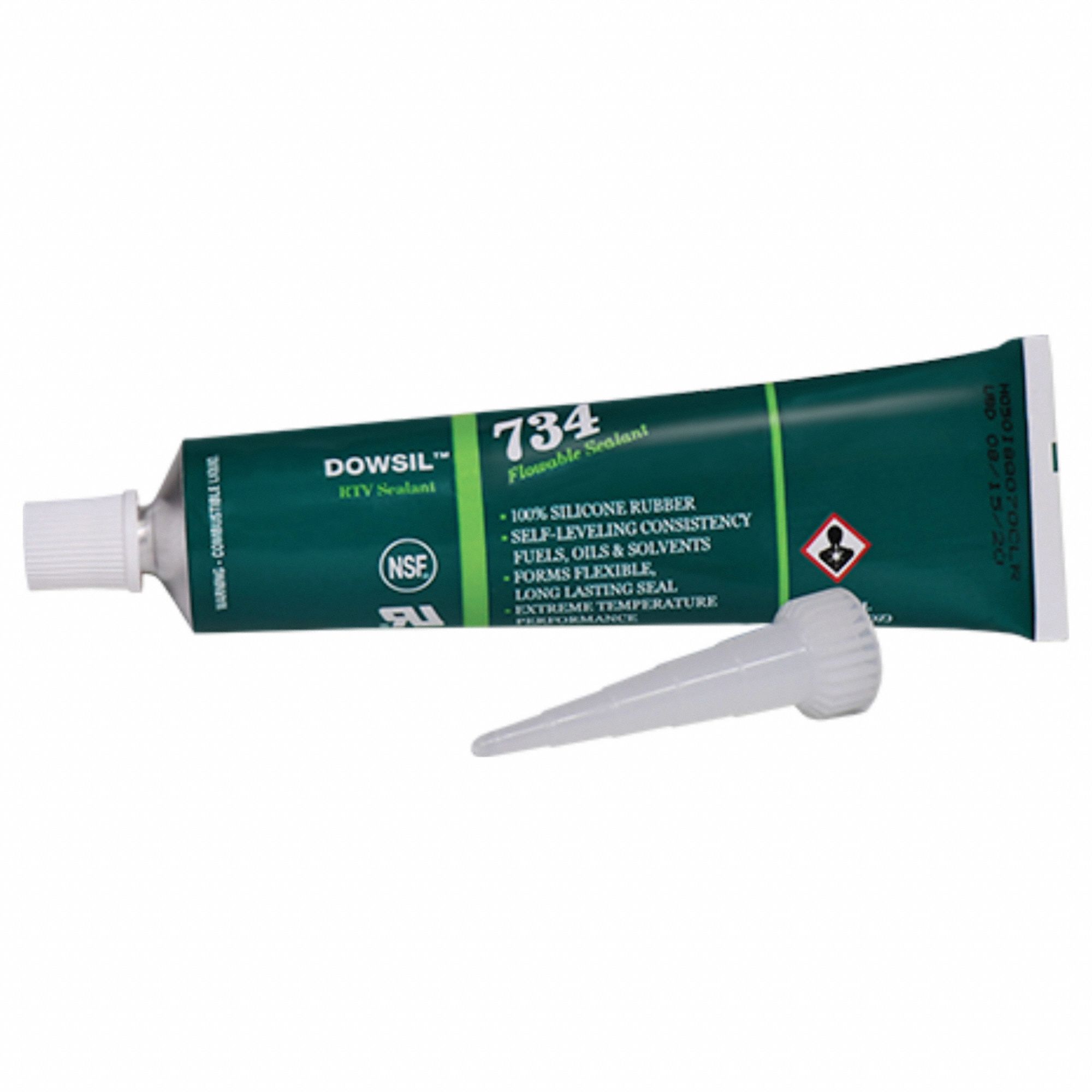 Dow Corning 734 Clear Silicone Sealant 53dc254102963 Grainger 