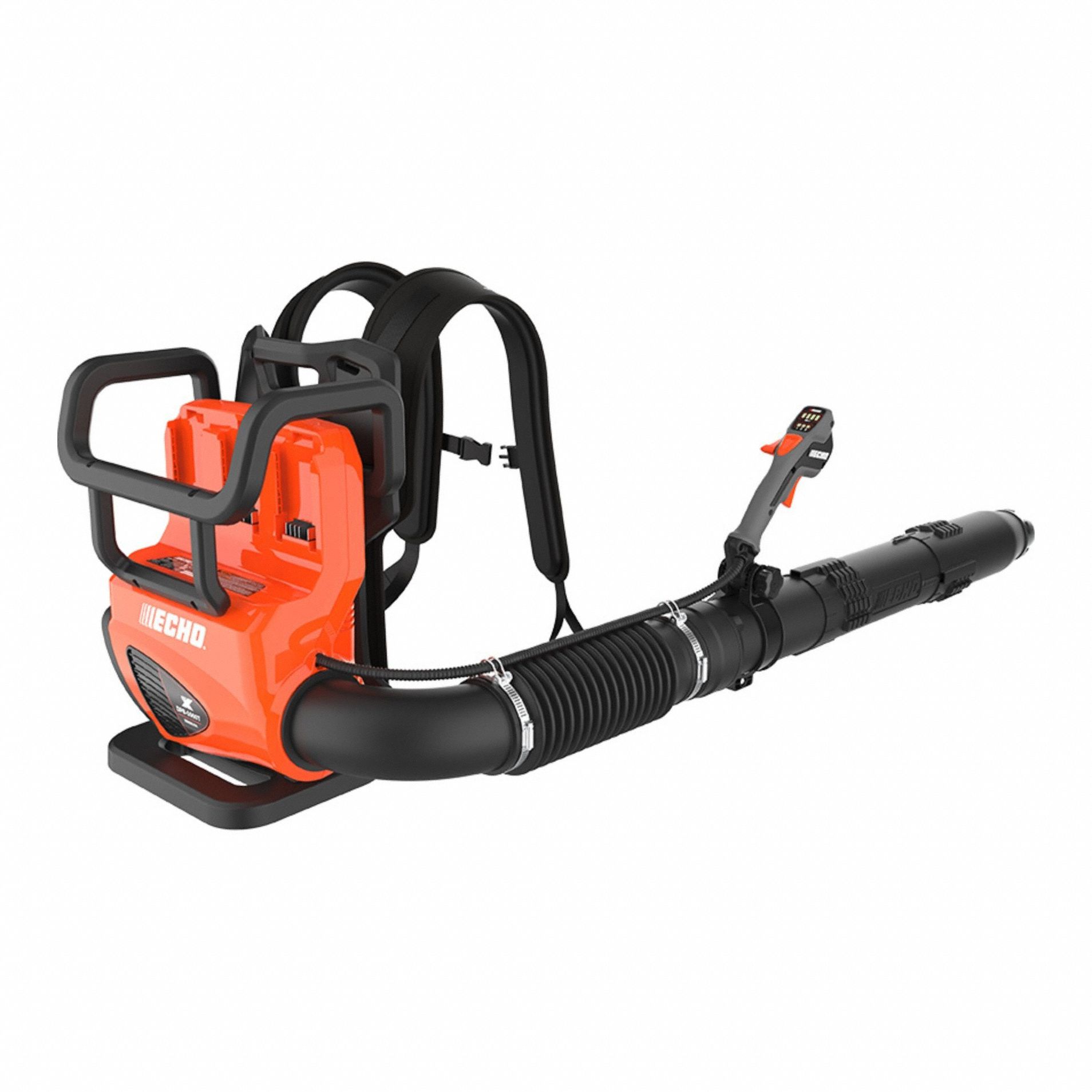 Battery-Powered Backpack Leaf Blower: Cordless, 795 cfm Max Air Flow, 195 mph Max Air Speed