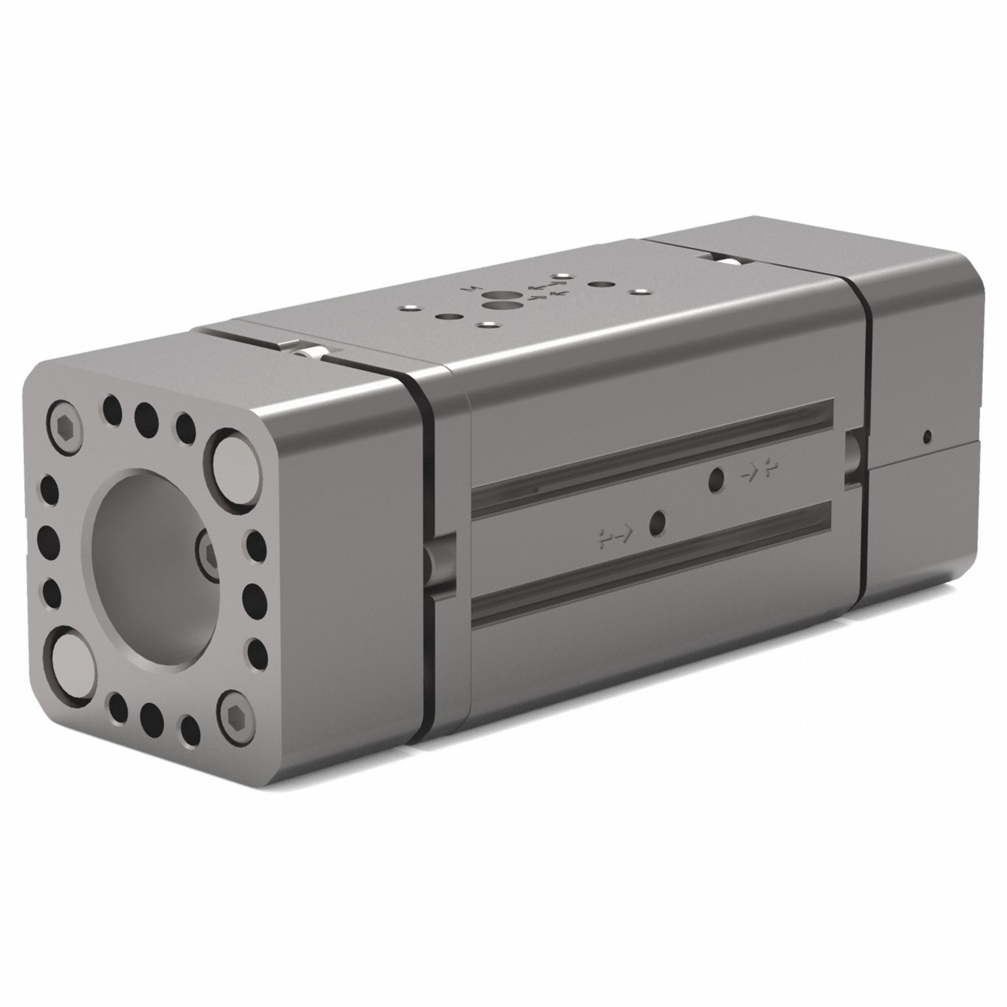 Parallel Gripper: 63.5 mm Stroke Lg, 21.7 psi to 100 psi, 100 psi Max Op Pressure, 63 mm Overall Lg