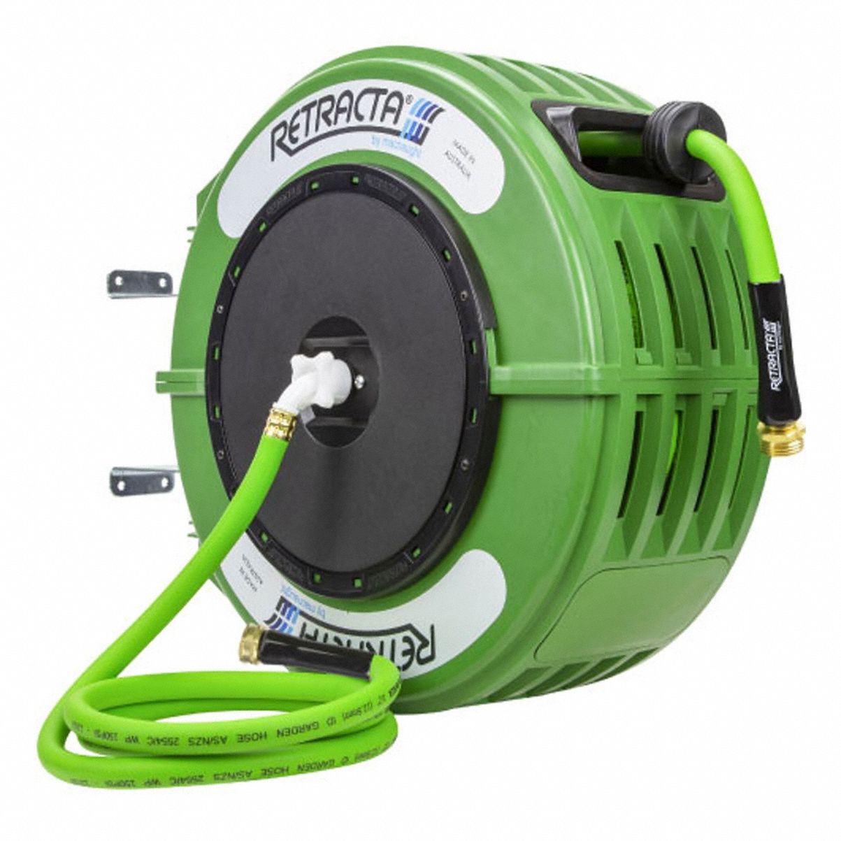 Garden Hose Reel 6 1/2 ft Green Farm