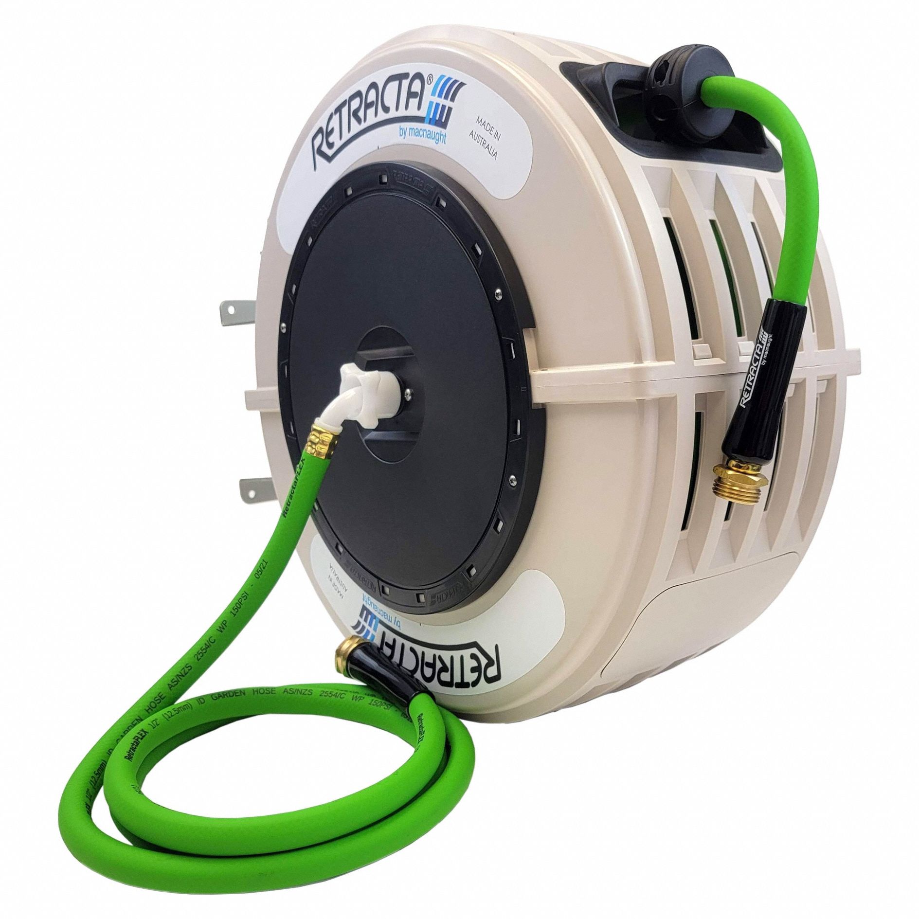 Garden Hose Reel 6 1/2 ft Beige Farm