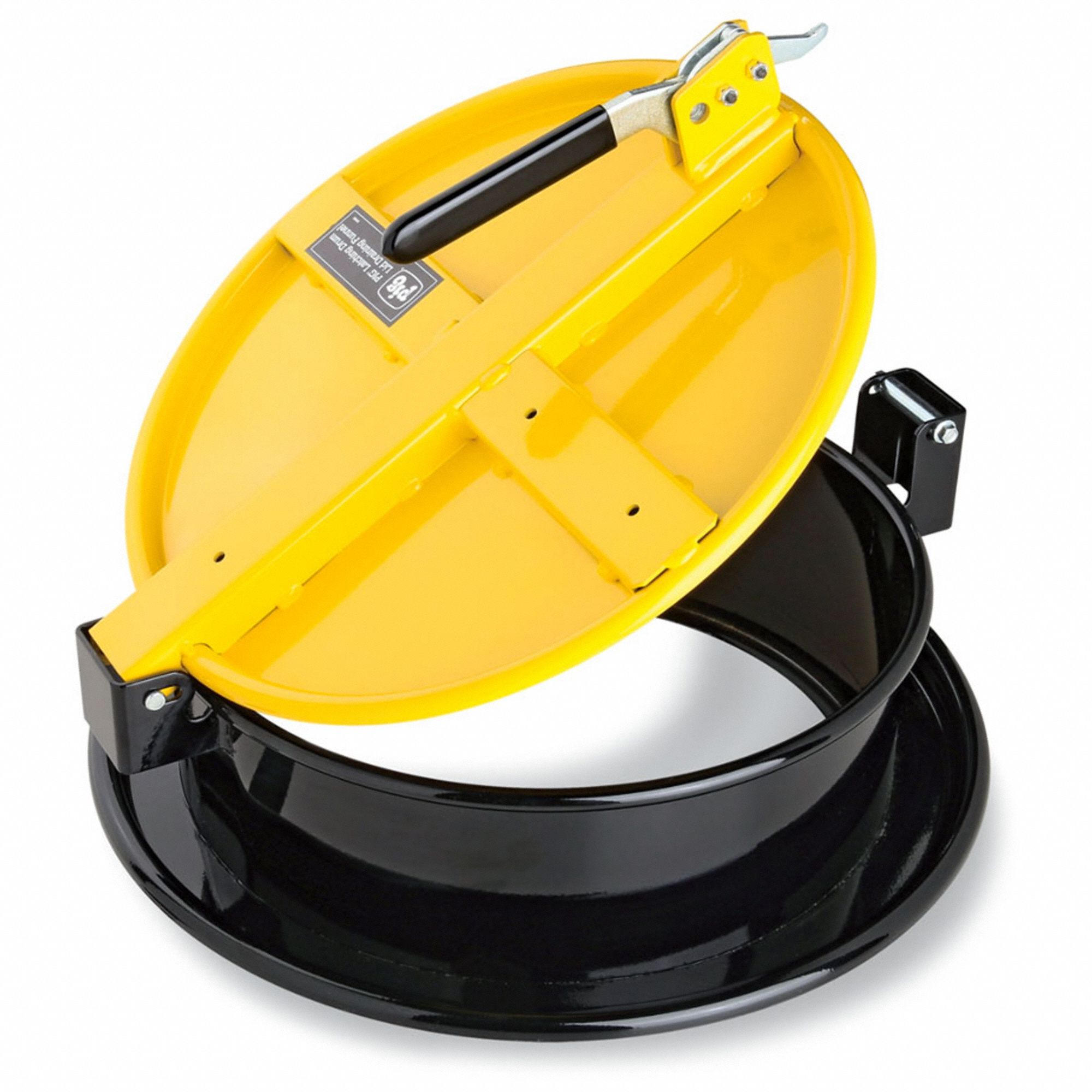 DRUM LID, 19½ IN OUTSIDE DIAMETER, FOR OPEN HEAD STEEL DRUMS, LATCHING LID