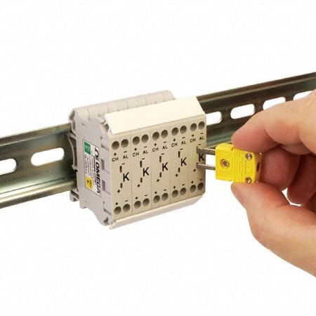 OMEGA Temperature Probe Connectors & Adapters: Thermocouple Terminal Block - Thermocouple Terminal Blocks