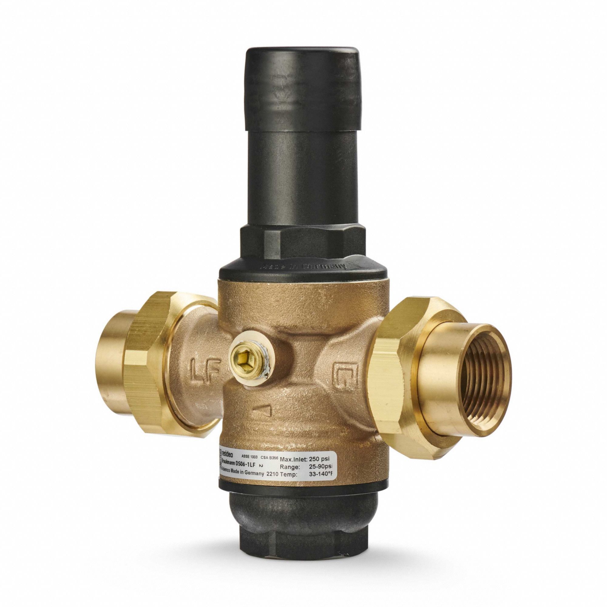 DS06 DIALSET LOW LEAD PRESSURE REGULAT