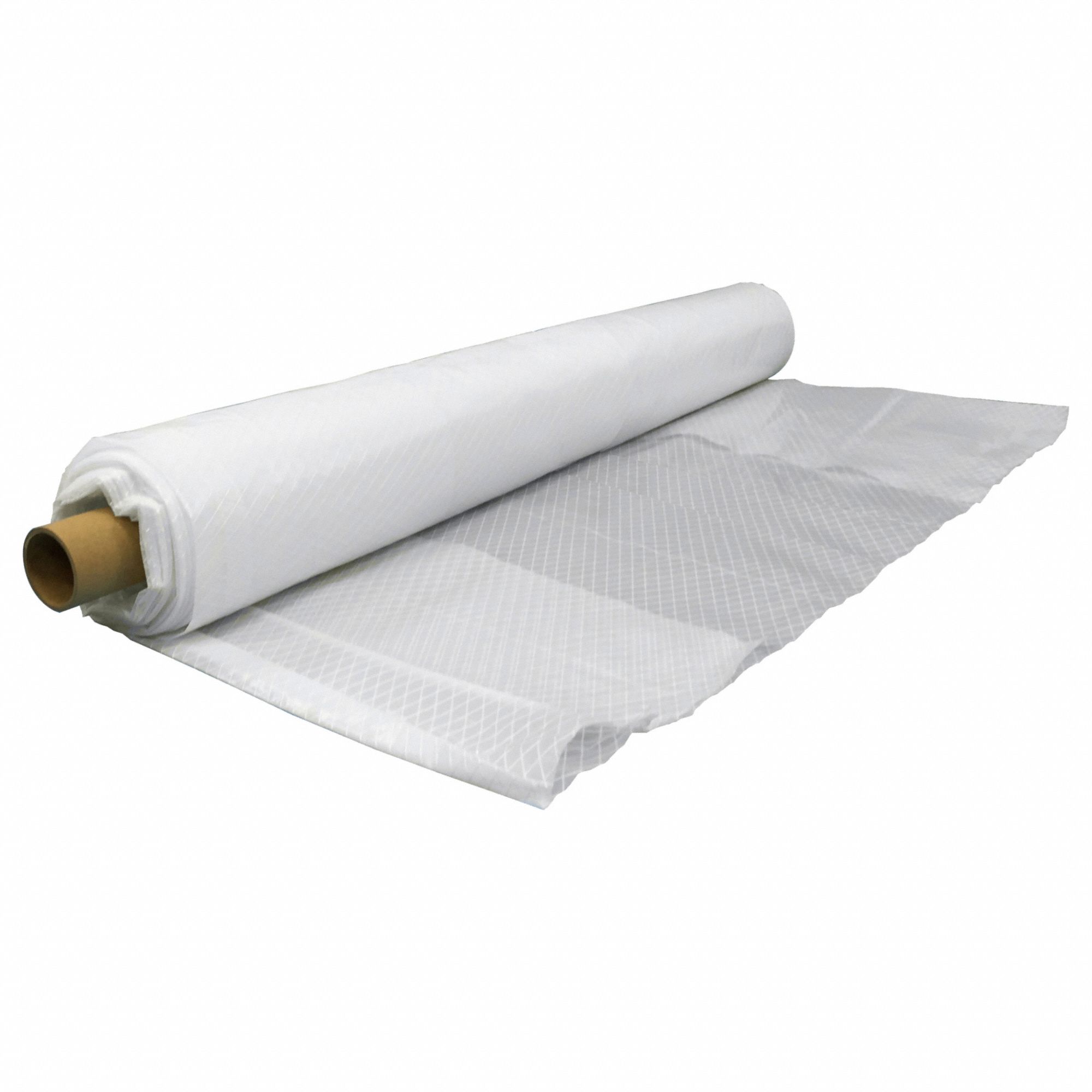 REINFORCED PLASTIC,100FT L,20 FT W,CLEAR