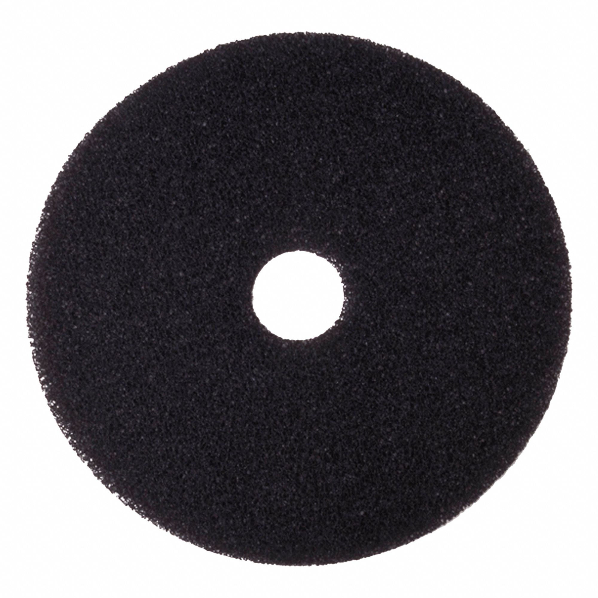 PAD FLOOR POLISH, BLACK 12"