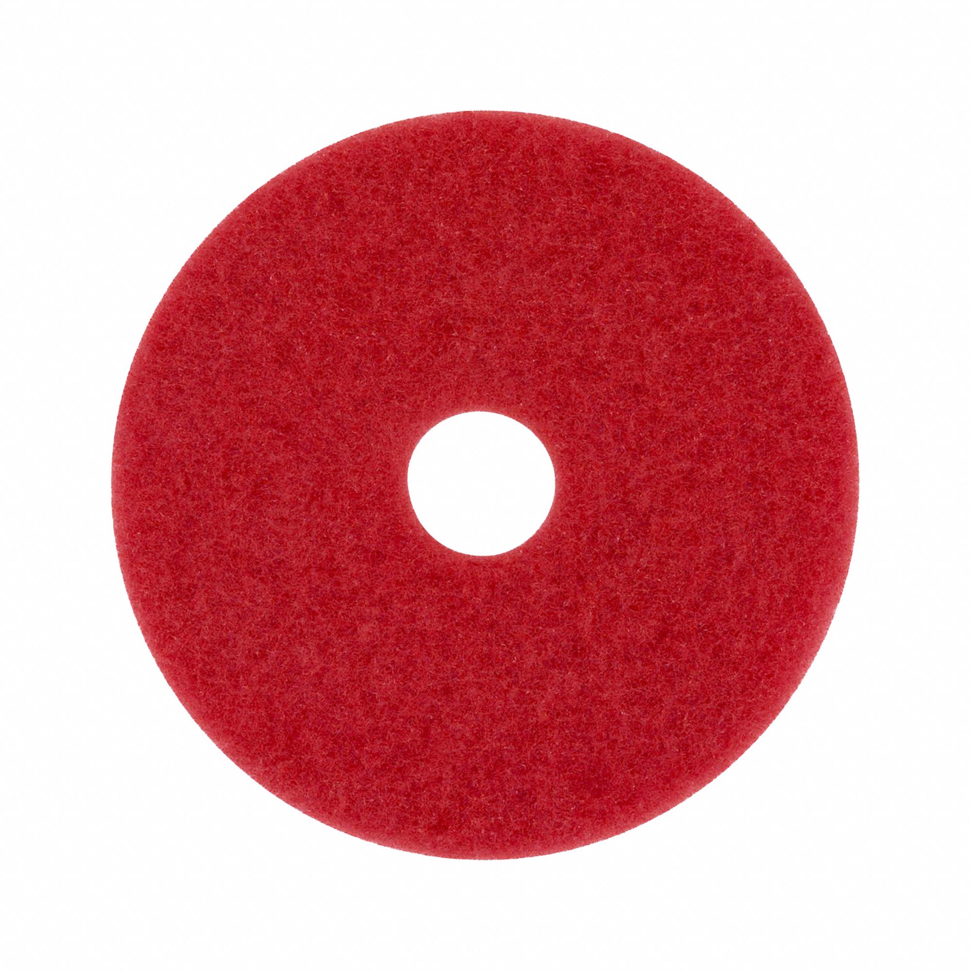 PAD FLOOR RED BUFFING, 12